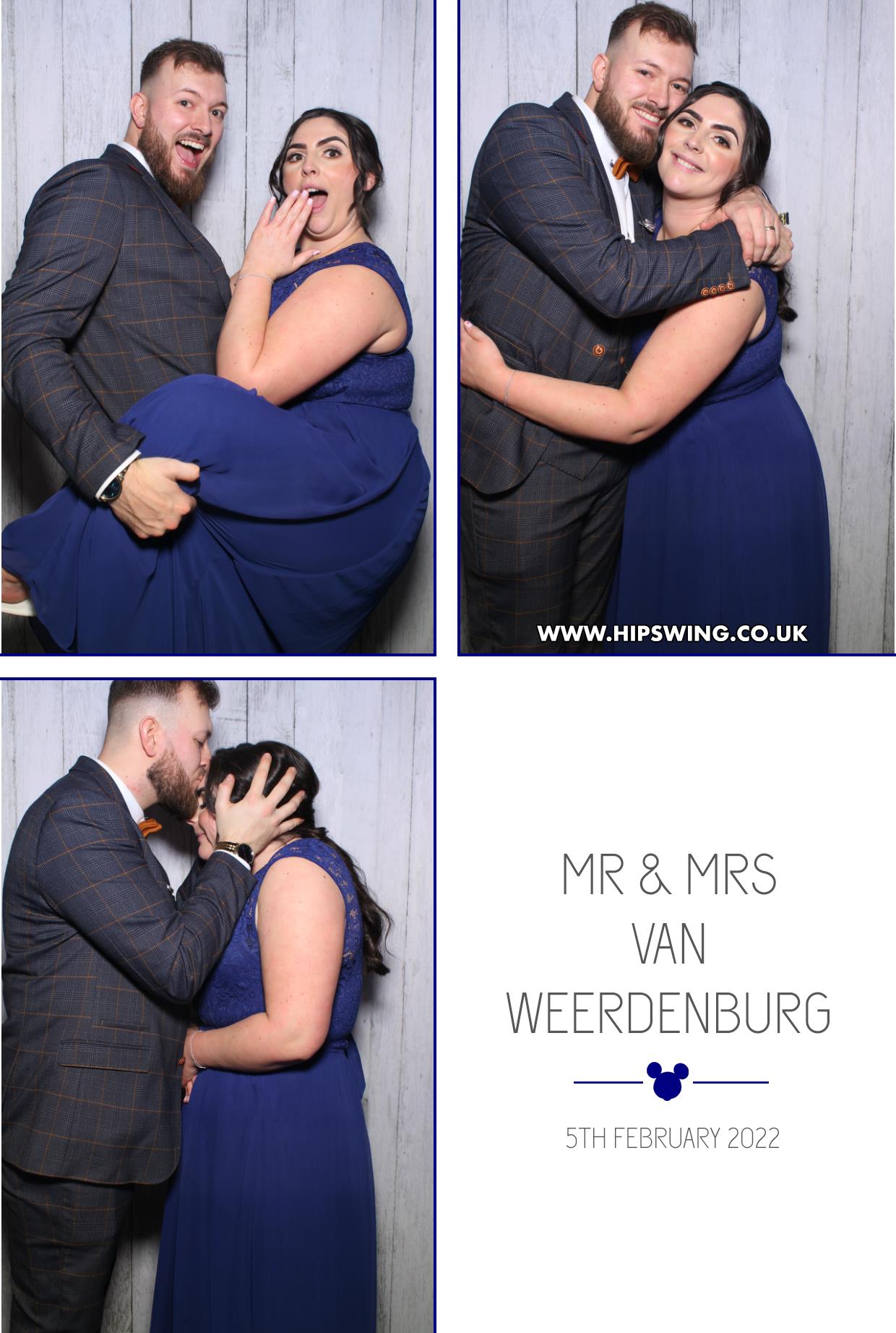 Mr & Mrs Weerdenburg | View more photos from the event at gallery.boothtube.co.uk/u/BoothtubeLtd/Mr-Mrs-Weerdenburg