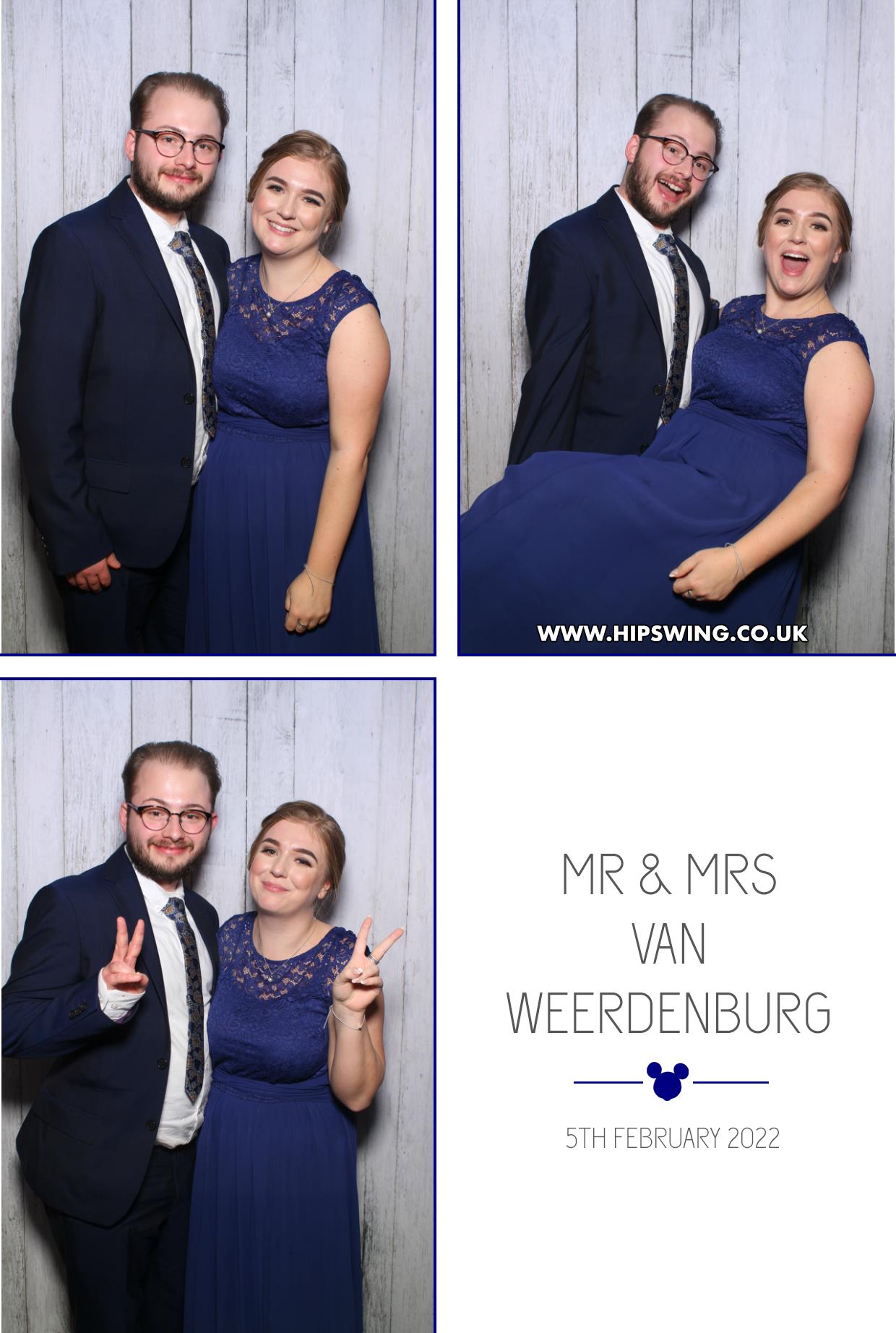 Mr & Mrs Weerdenburg | View more photos from the event at gallery.boothtube.co.uk/u/BoothtubeLtd/Mr-Mrs-Weerdenburg