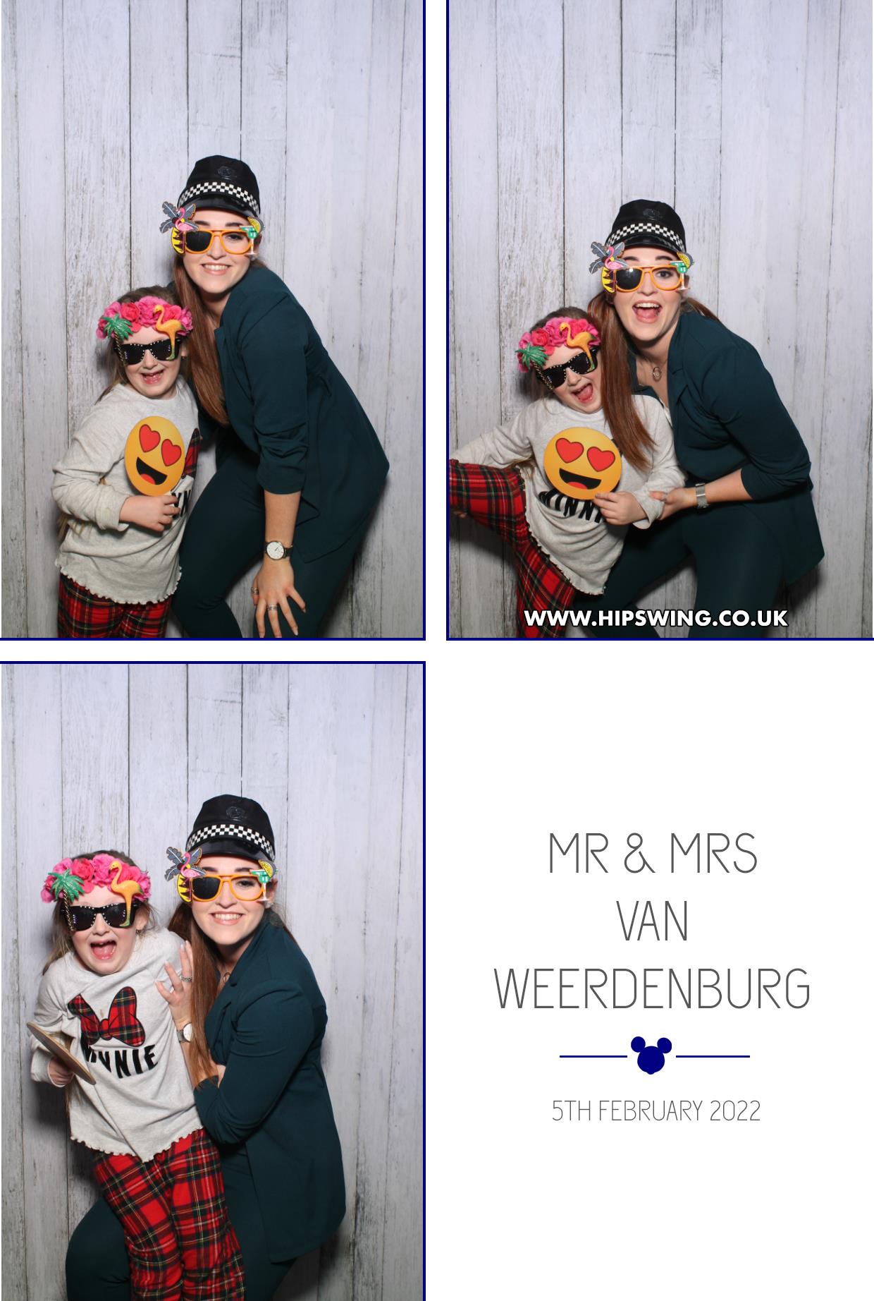 Mr & Mrs Weerdenburg | View more photos from the event at gallery.boothtube.co.uk/u/BoothtubeLtd/Mr-Mrs-Weerdenburg