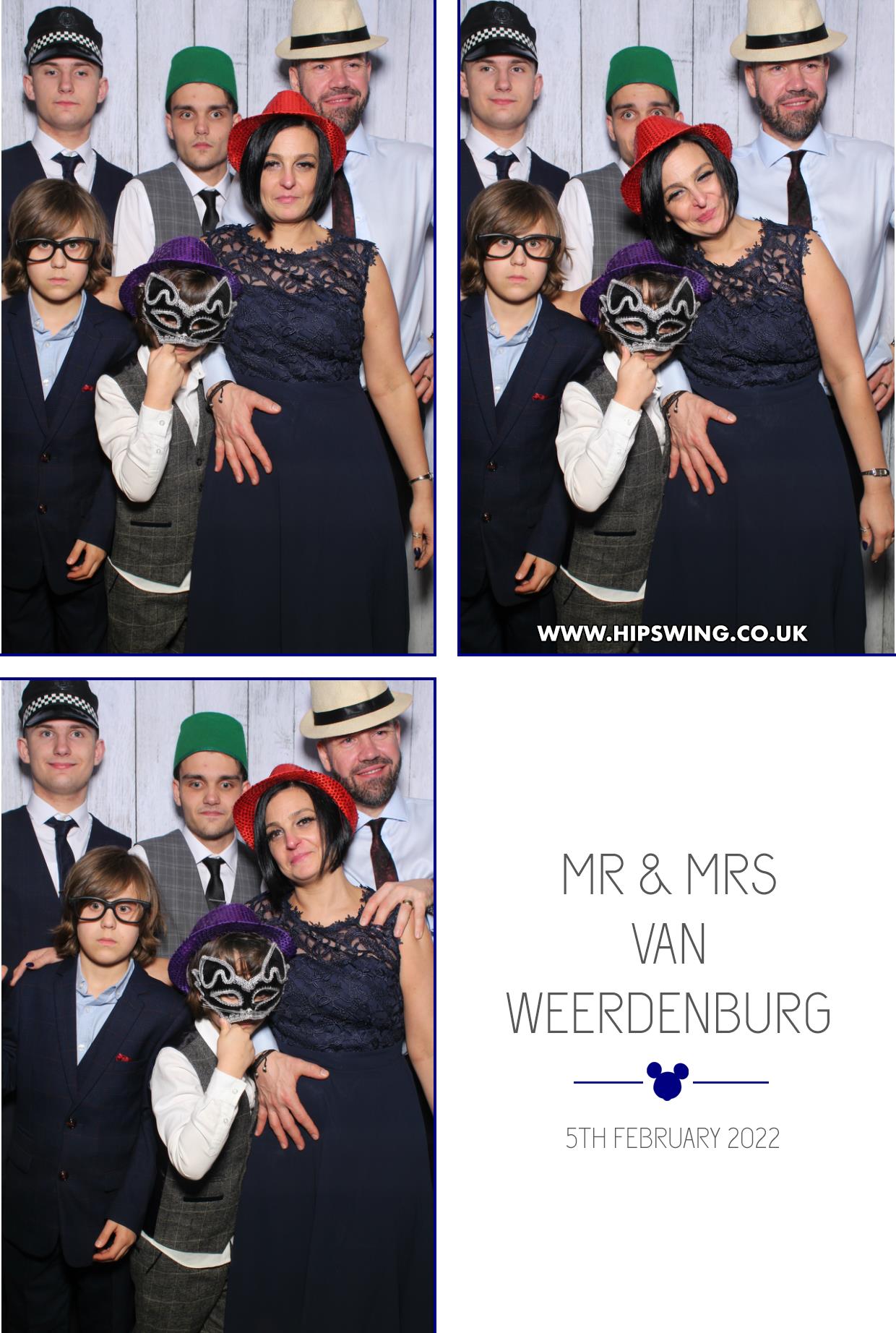 Mr & Mrs Weerdenburg | View more photos from the event at gallery.boothtube.co.uk/u/BoothtubeLtd/Mr-Mrs-Weerdenburg