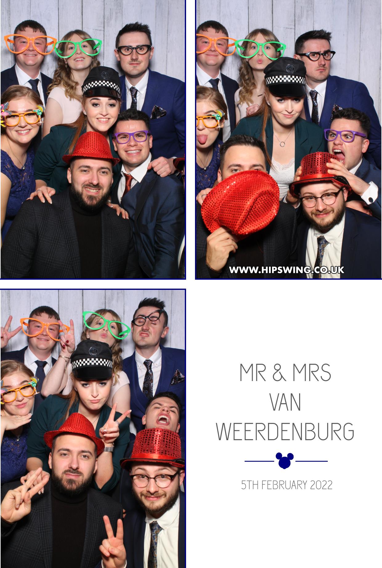 Mr & Mrs Weerdenburg | View more photos from the event at gallery.boothtube.co.uk/u/BoothtubeLtd/Mr-Mrs-Weerdenburg