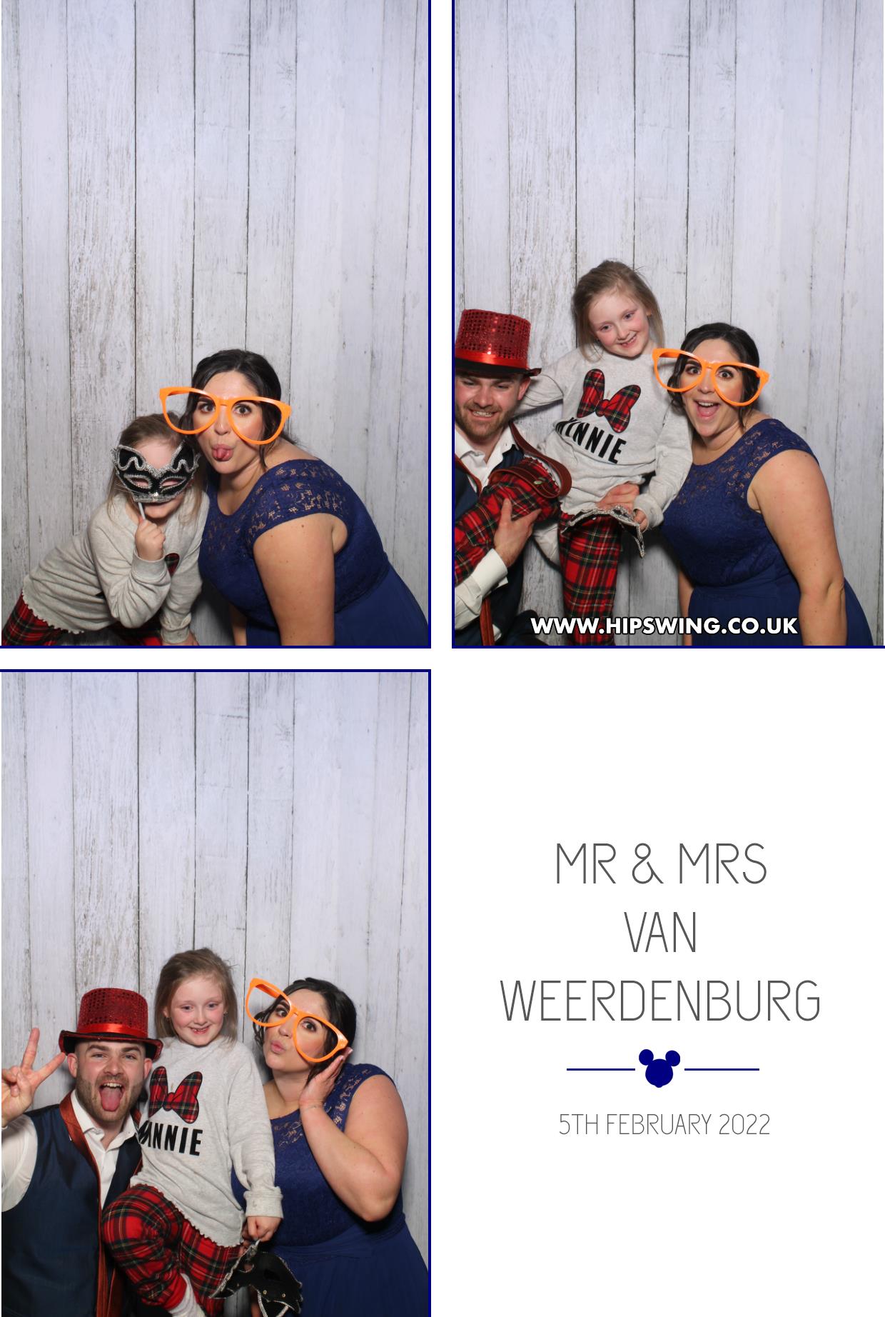 Mr & Mrs Weerdenburg | View more photos from the event at gallery.boothtube.co.uk/u/BoothtubeLtd/Mr-Mrs-Weerdenburg