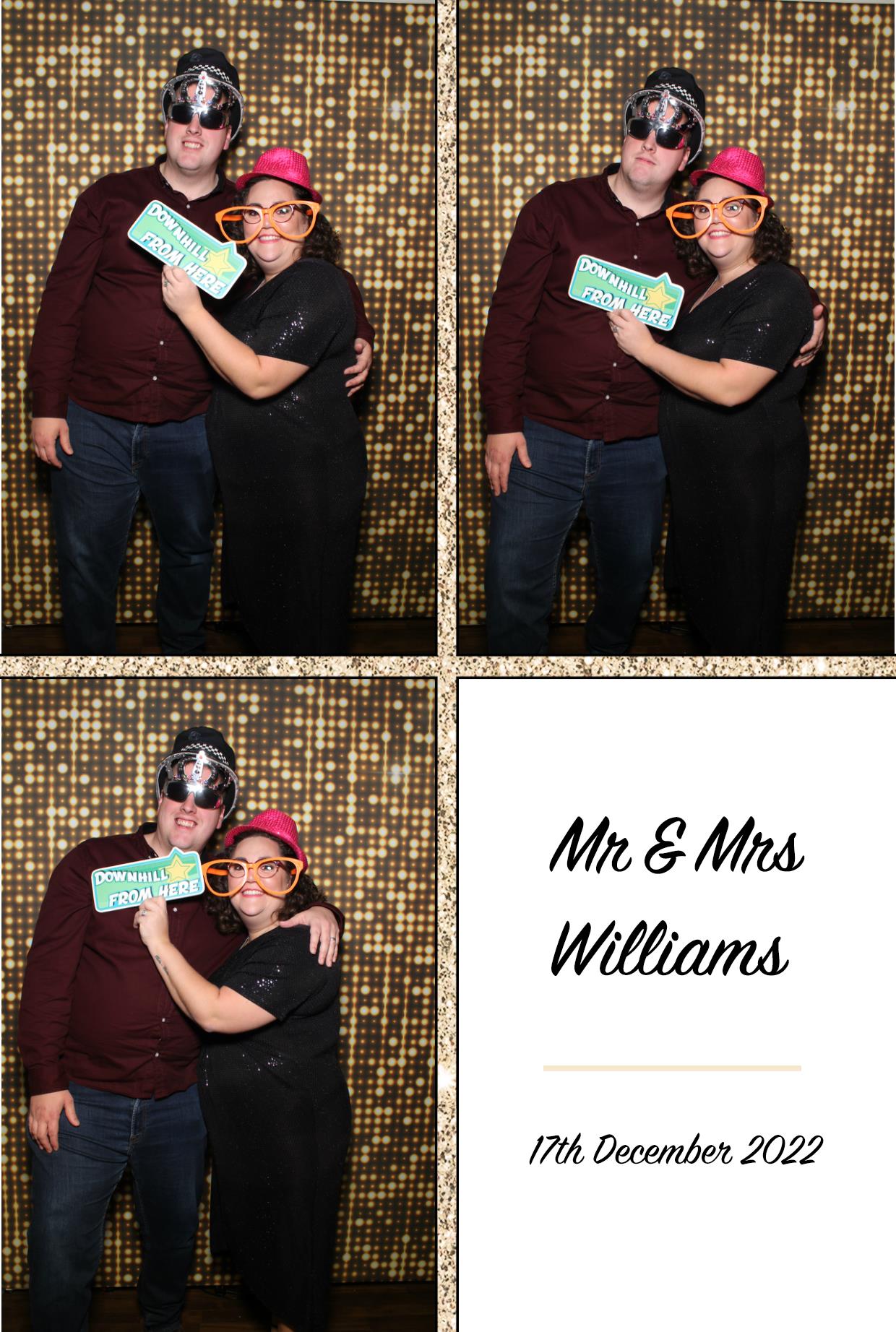 Mr & Mrs Williams | View more photos from the event at gallery.boothtube.co.uk/u/BoothtubeLtd/Mr-Mrs-Williams