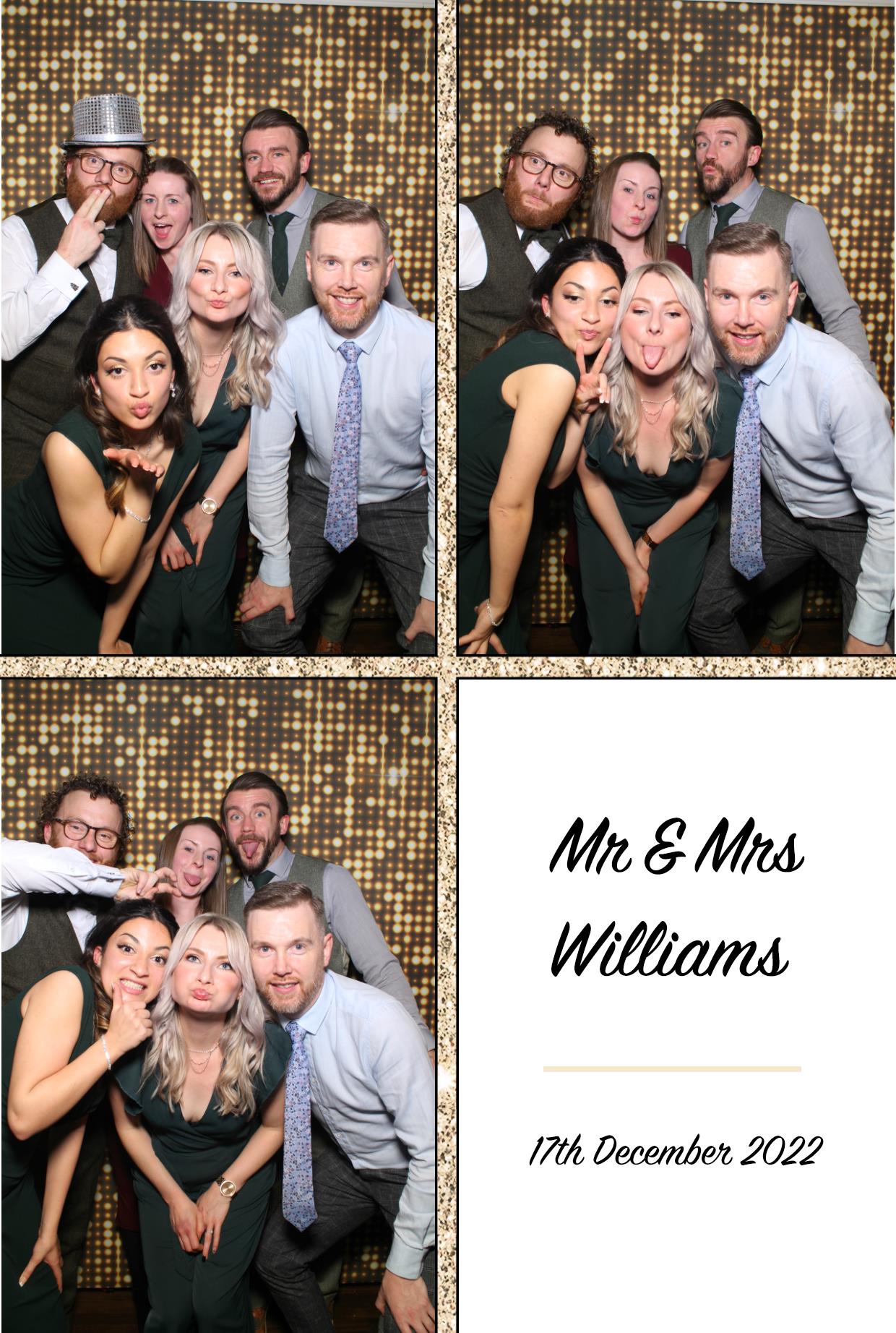 Mr & Mrs Williams | View more photos from the event at gallery.boothtube.co.uk/u/BoothtubeLtd/Mr-Mrs-Williams