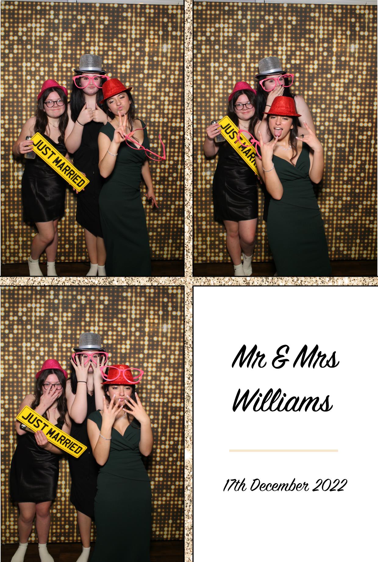 Mr & Mrs Williams | View more photos from the event at gallery.boothtube.co.uk/u/BoothtubeLtd/Mr-Mrs-Williams