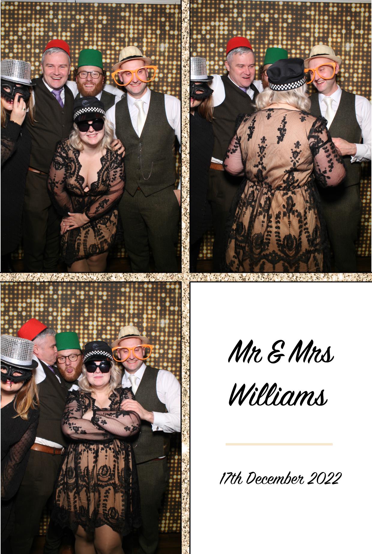 Mr & Mrs Williams | View more photos from the event at gallery.boothtube.co.uk/u/BoothtubeLtd/Mr-Mrs-Williams