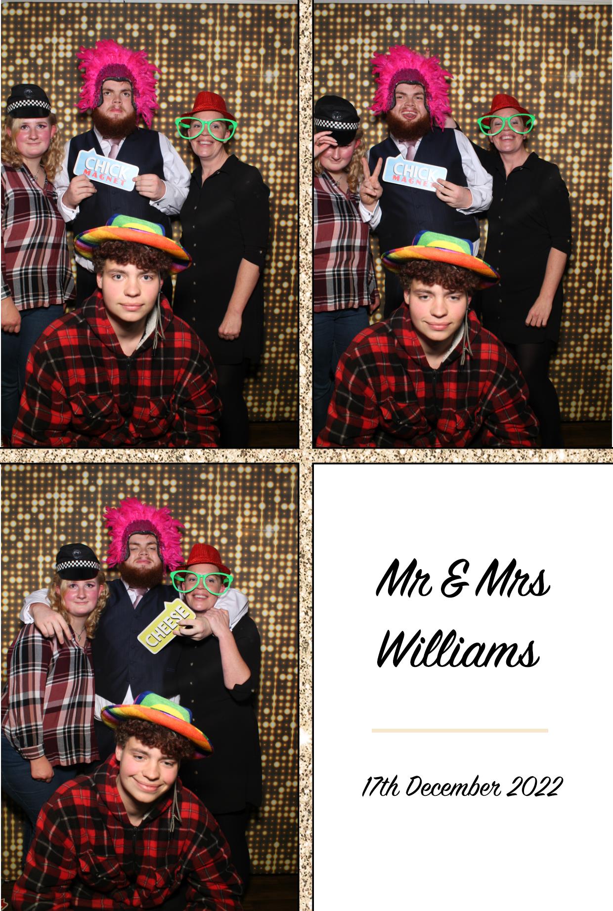 Mr & Mrs Williams | View more photos from the event at gallery.boothtube.co.uk/u/BoothtubeLtd/Mr-Mrs-Williams