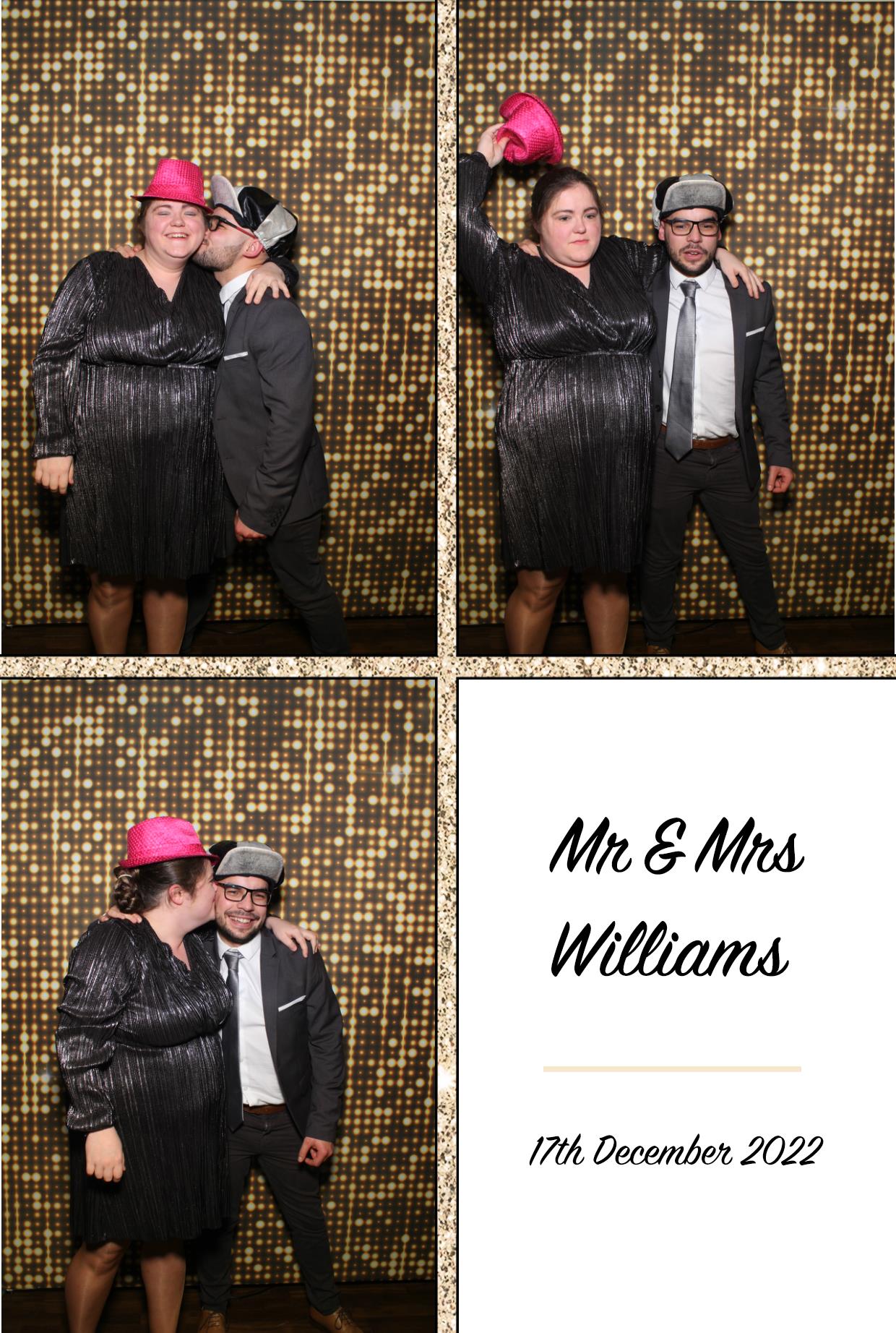 Mr & Mrs Williams | View more photos from the event at gallery.boothtube.co.uk/u/BoothtubeLtd/Mr-Mrs-Williams