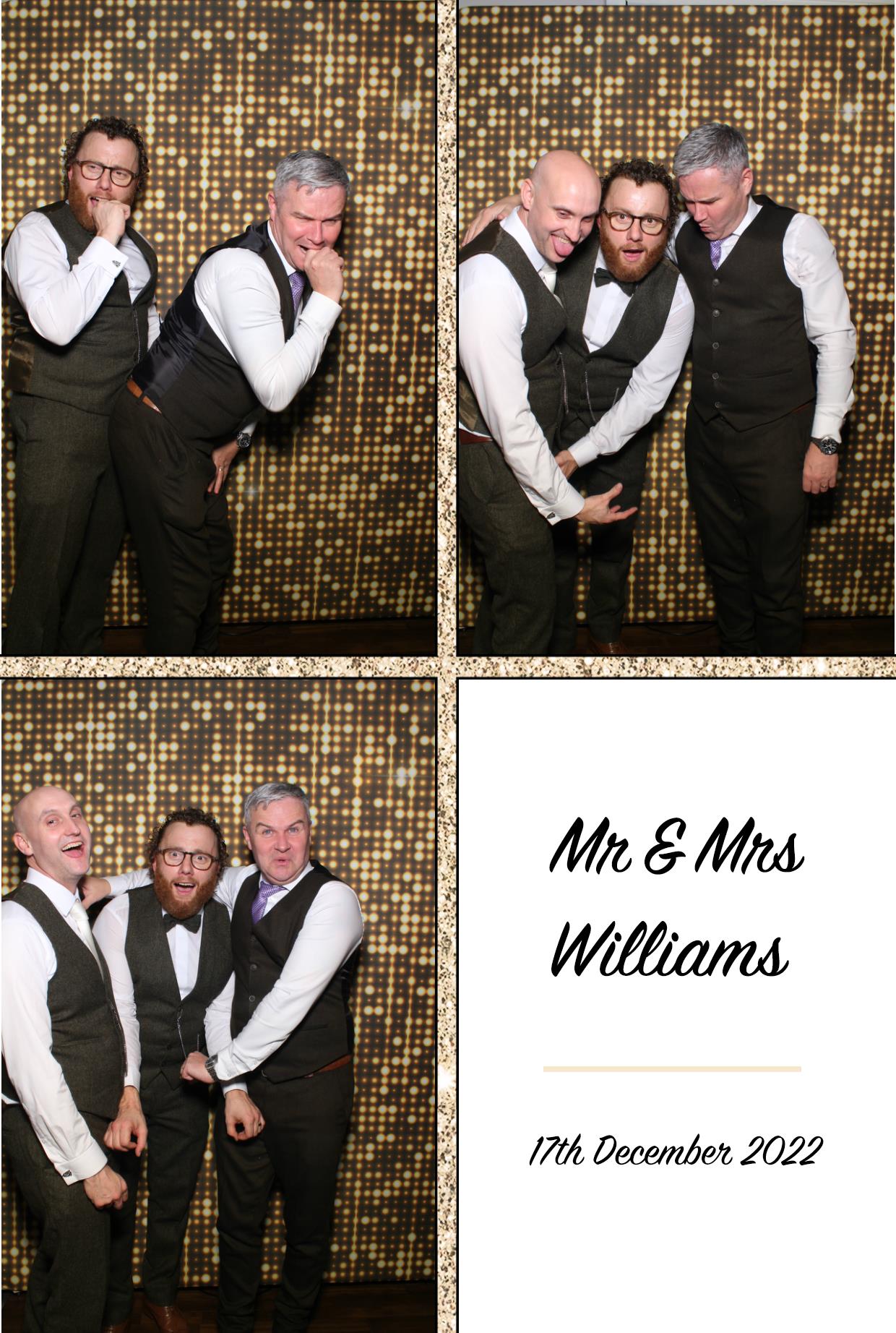 Mr & Mrs Williams | View more photos from the event at gallery.boothtube.co.uk/u/BoothtubeLtd/Mr-Mrs-Williams