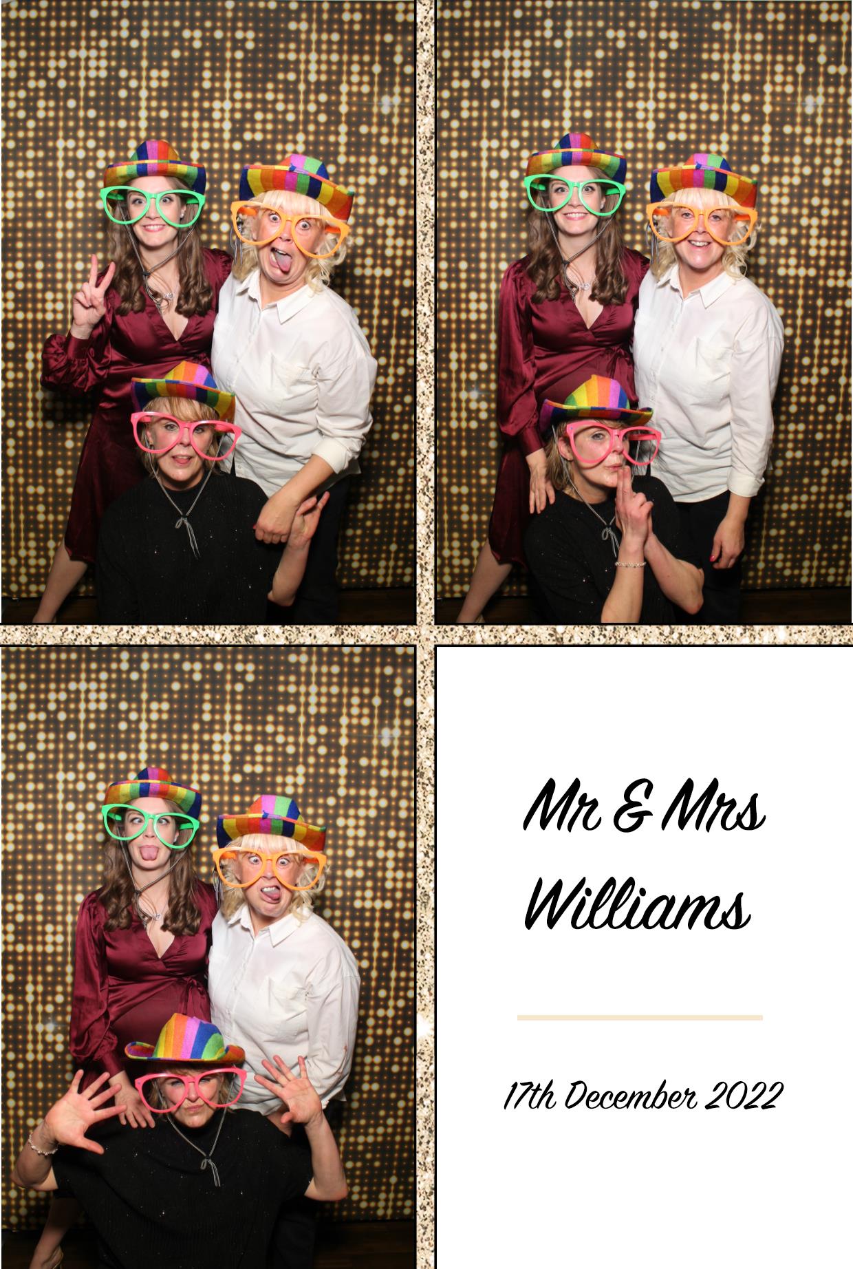 Mr & Mrs Williams | View more photos from the event at gallery.boothtube.co.uk/u/BoothtubeLtd/Mr-Mrs-Williams