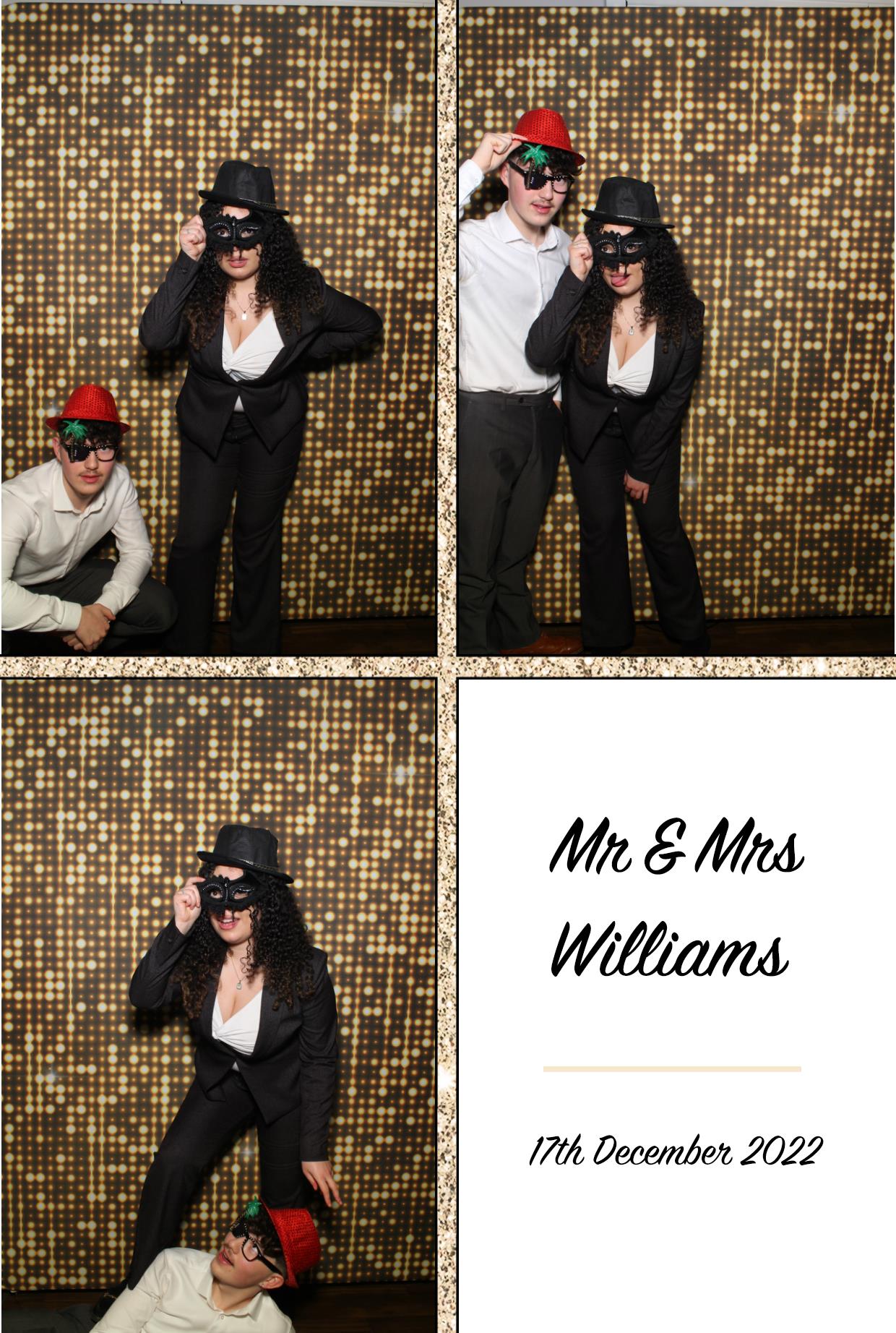 Mr & Mrs Williams | View more photos from the event at gallery.boothtube.co.uk/u/BoothtubeLtd/Mr-Mrs-Williams