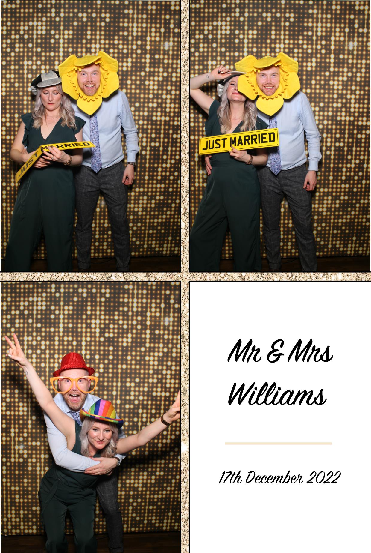 Mr & Mrs Williams | View more photos from the event at gallery.boothtube.co.uk/u/BoothtubeLtd/Mr-Mrs-Williams