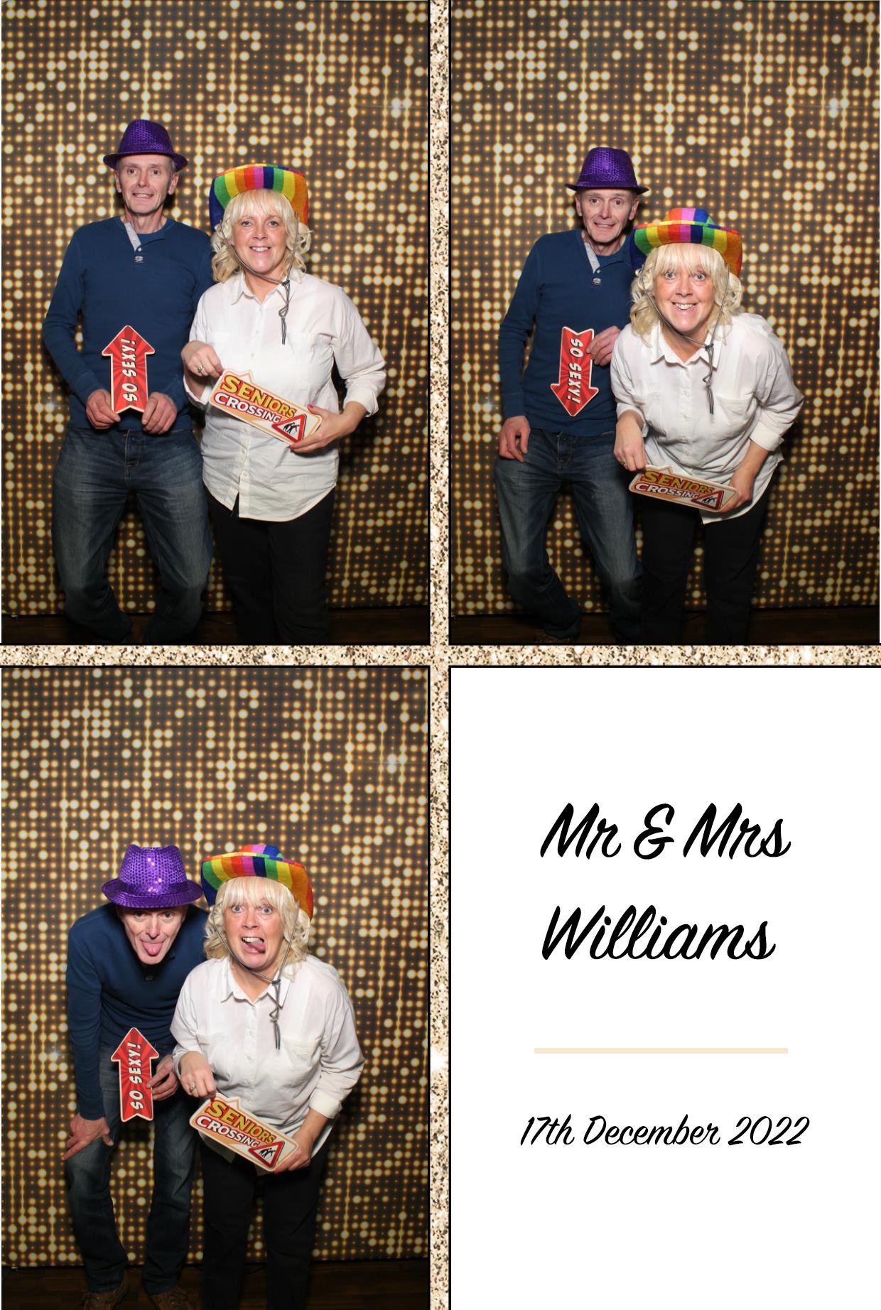 Mr & Mrs Williams | View more photos from the event at gallery.boothtube.co.uk/u/BoothtubeLtd/Mr-Mrs-Williams