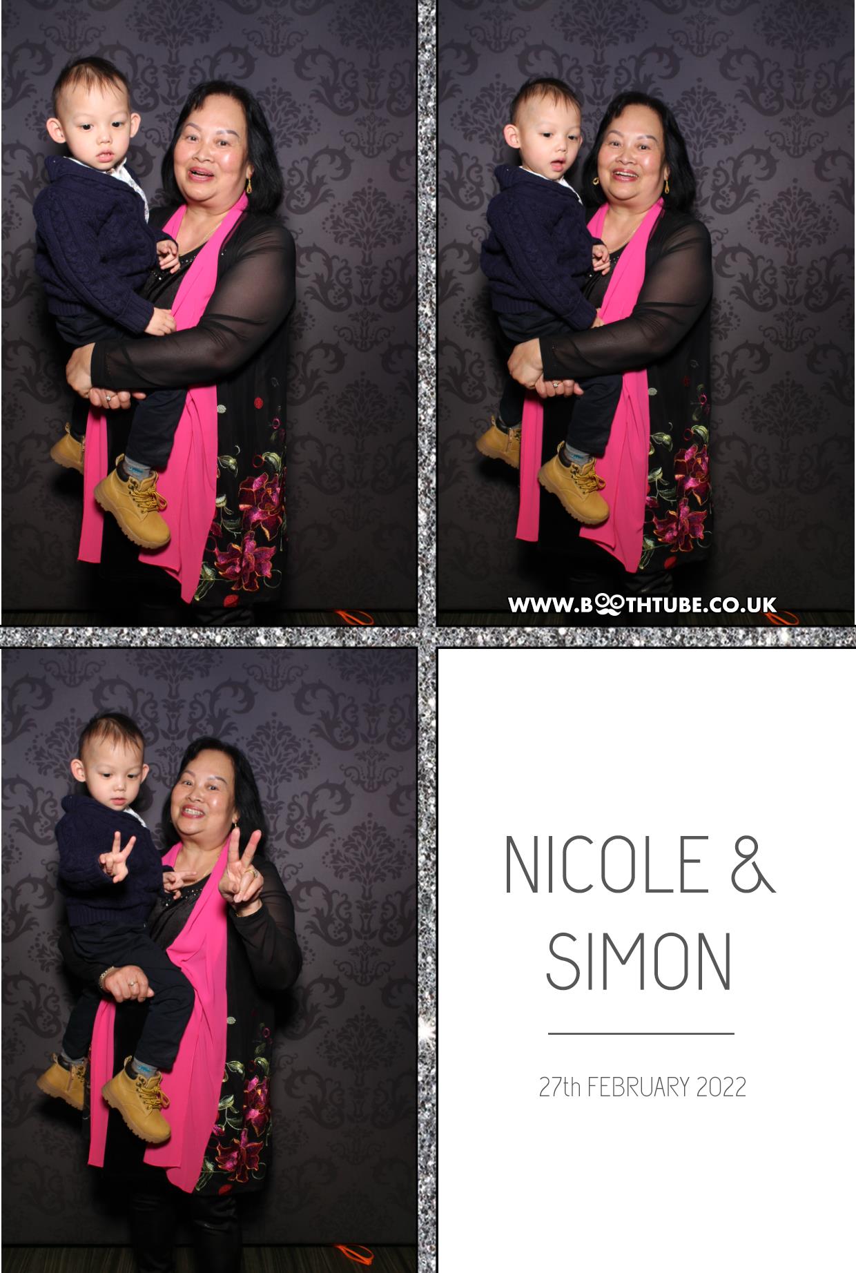 Nicole and Simon's Wedding | View more photos from the event at gallery.boothtube.co.uk/u/BoothtubeLtd/Nicole-and-Simons-Wedding