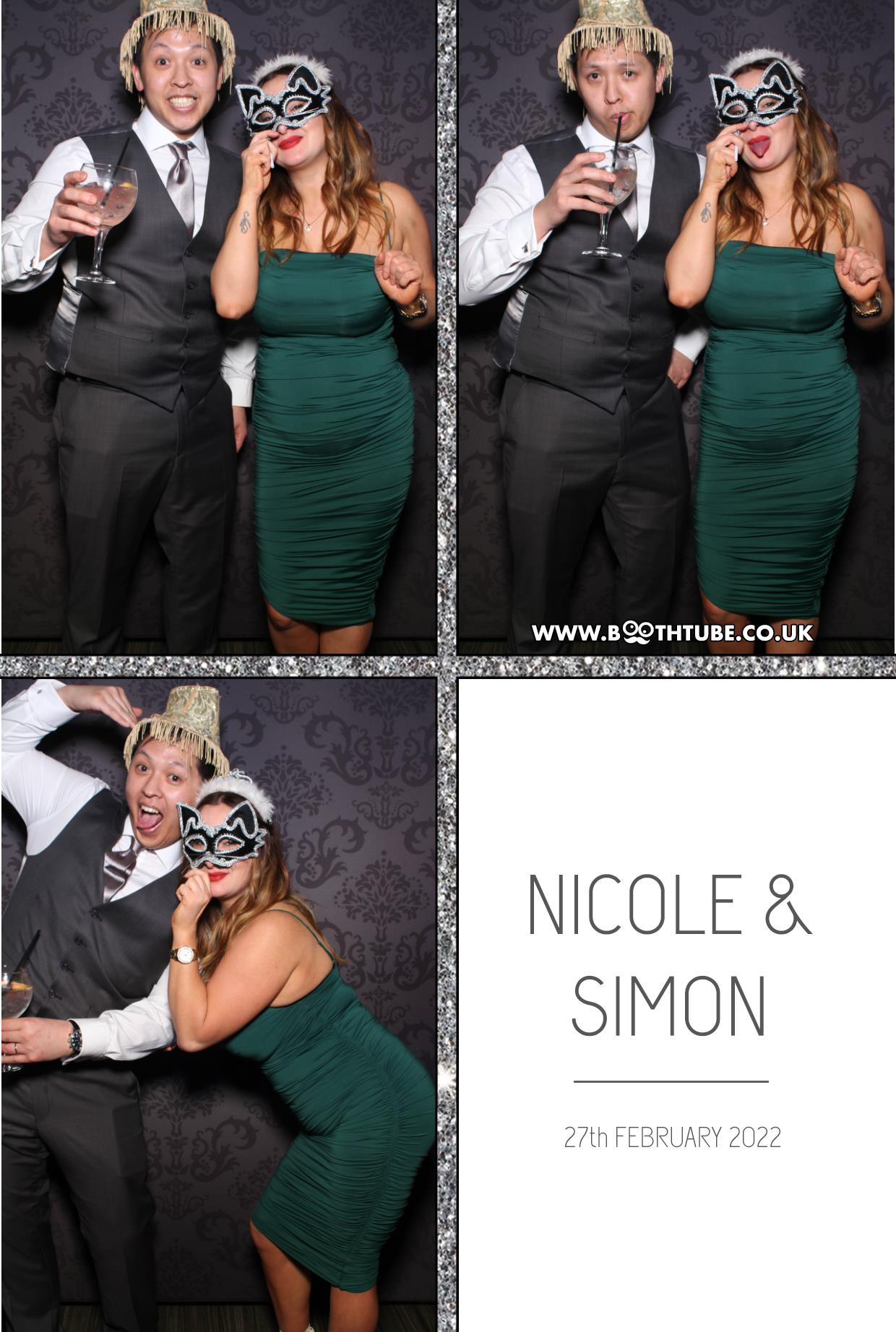 Nicole and Simon's Wedding | View more photos from the event at gallery.boothtube.co.uk/u/BoothtubeLtd/Nicole-and-Simons-Wedding