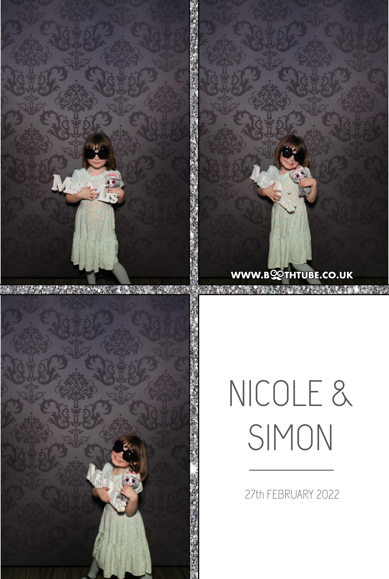Nicole and Simon's Wedding | View more photos from the event at gallery.boothtube.co.uk/u/BoothtubeLtd/Nicole-and-Simons-Wedding