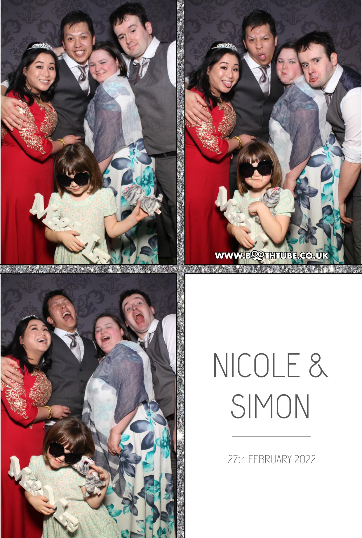 Nicole and Simon's Wedding | View more photos from the event at gallery.boothtube.co.uk/u/BoothtubeLtd/Nicole-and-Simons-Wedding