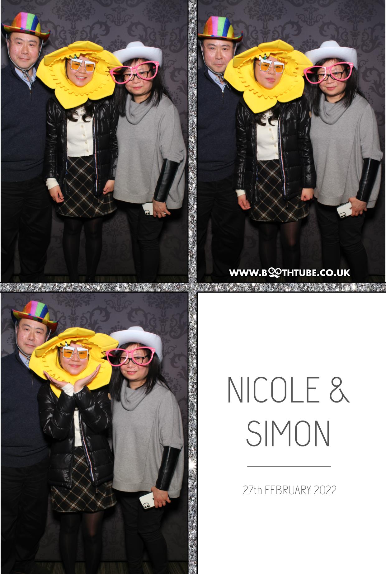 Nicole and Simon's Wedding | View more photos from the event at gallery.boothtube.co.uk/u/BoothtubeLtd/Nicole-and-Simons-Wedding