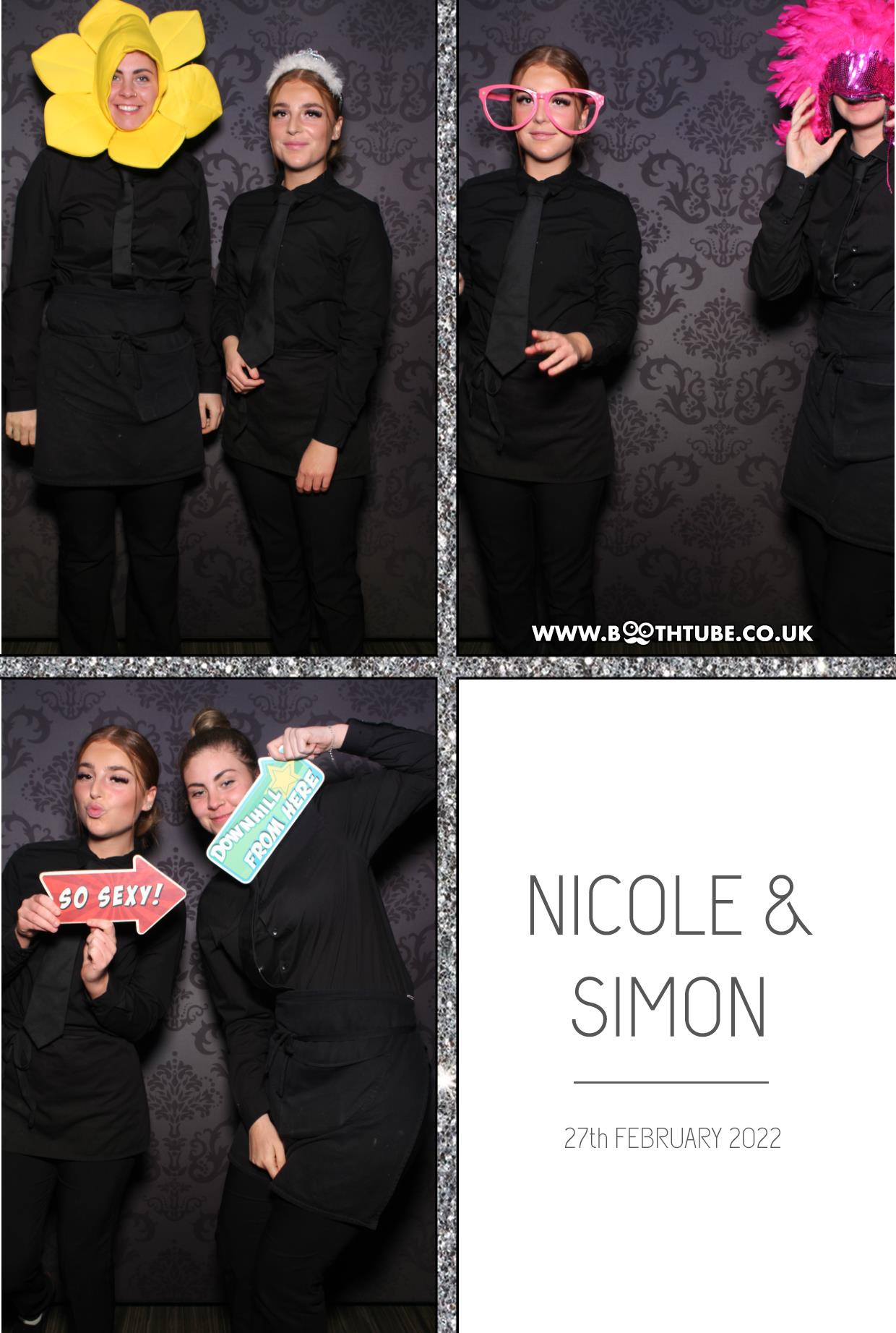 Nicole and Simon's Wedding | View more photos from the event at gallery.boothtube.co.uk/u/BoothtubeLtd/Nicole-and-Simons-Wedding
