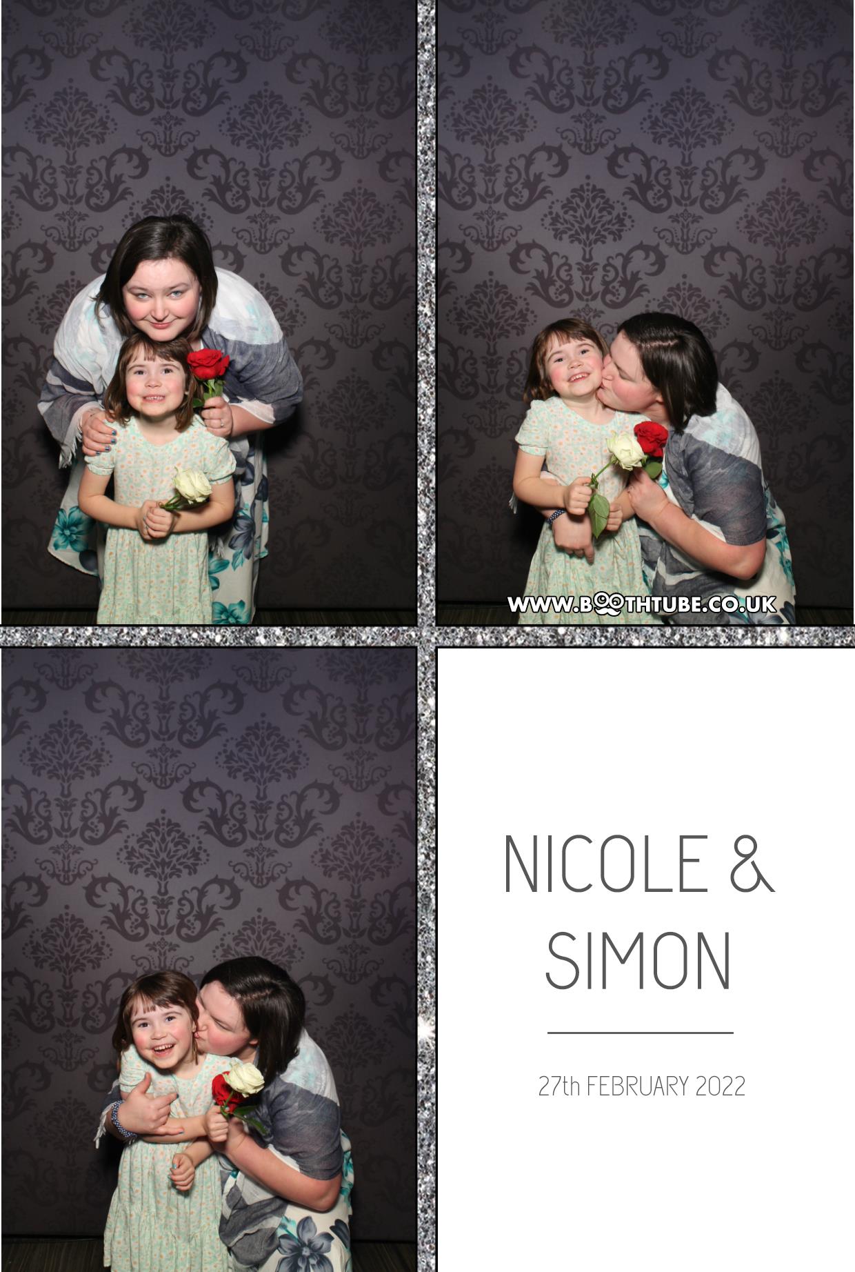 Nicole and Simon's Wedding | View more photos from the event at gallery.boothtube.co.uk/u/BoothtubeLtd/Nicole-and-Simons-Wedding