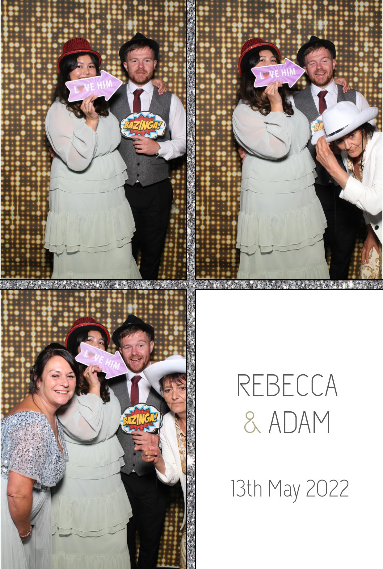 Rebecca & Adam's Wedding | View more photos from the event at gallery.boothtube.co.uk/u/BoothtubeLtd/Rebecca-Adams-Wedding