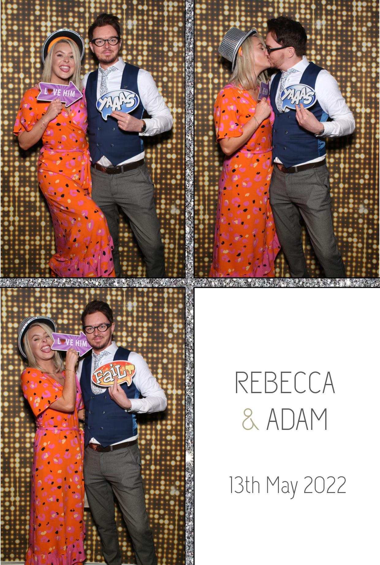 Rebecca & Adam's Wedding | View more photos from the event at gallery.boothtube.co.uk/u/BoothtubeLtd/Rebecca-Adams-Wedding