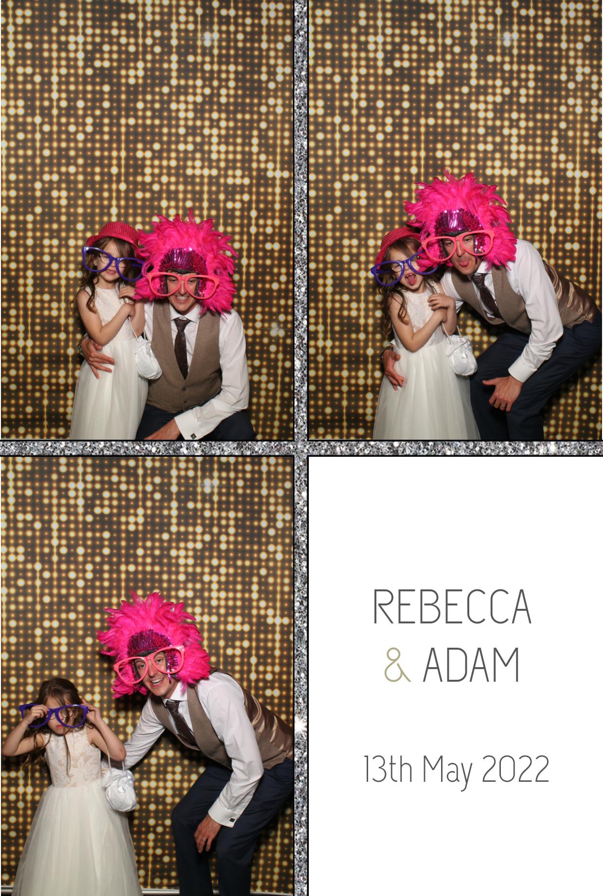 Rebecca & Adam's Wedding | View more photos from the event at gallery.boothtube.co.uk/u/BoothtubeLtd/Rebecca-Adams-Wedding