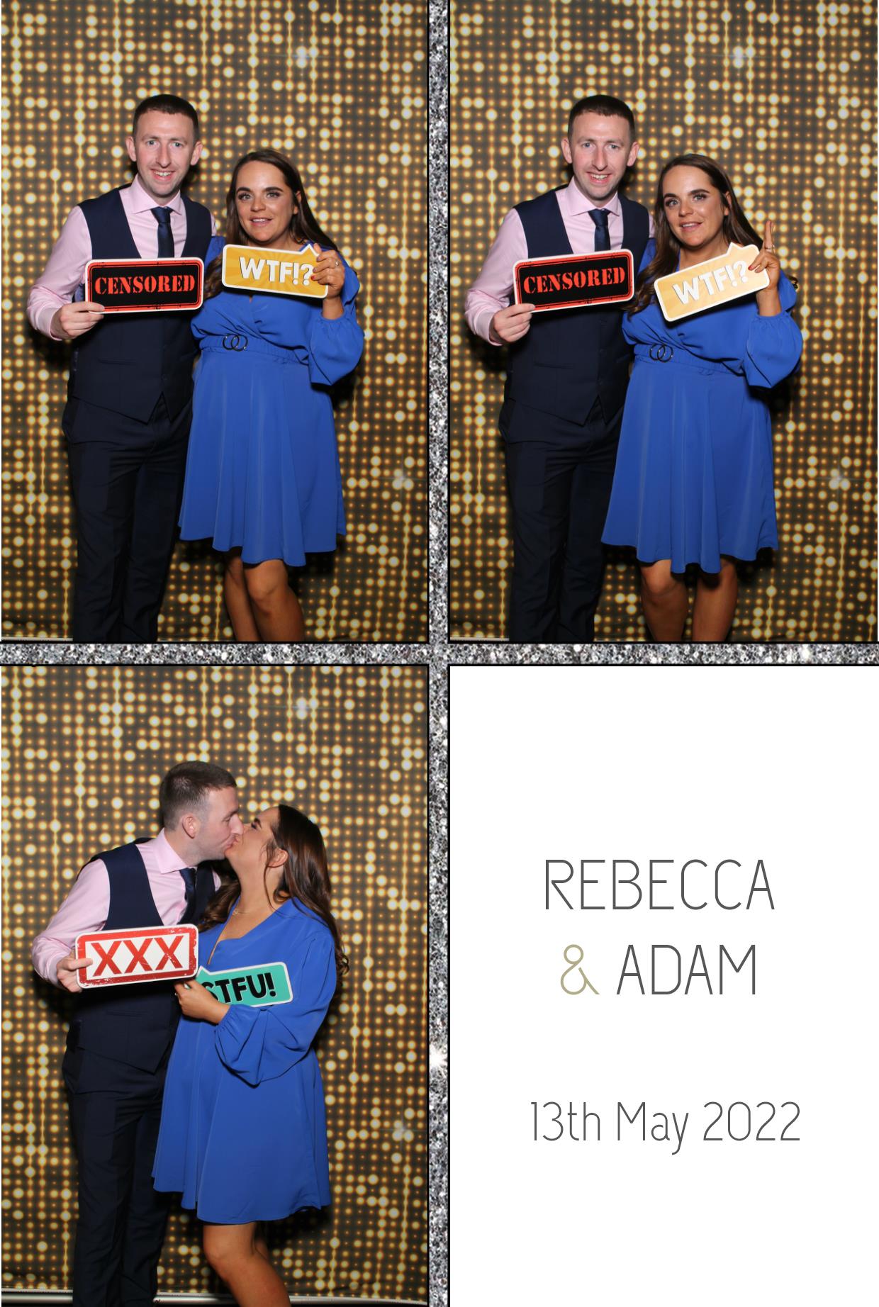Rebecca & Adam's Wedding | View more photos from the event at gallery.boothtube.co.uk/u/BoothtubeLtd/Rebecca-Adams-Wedding