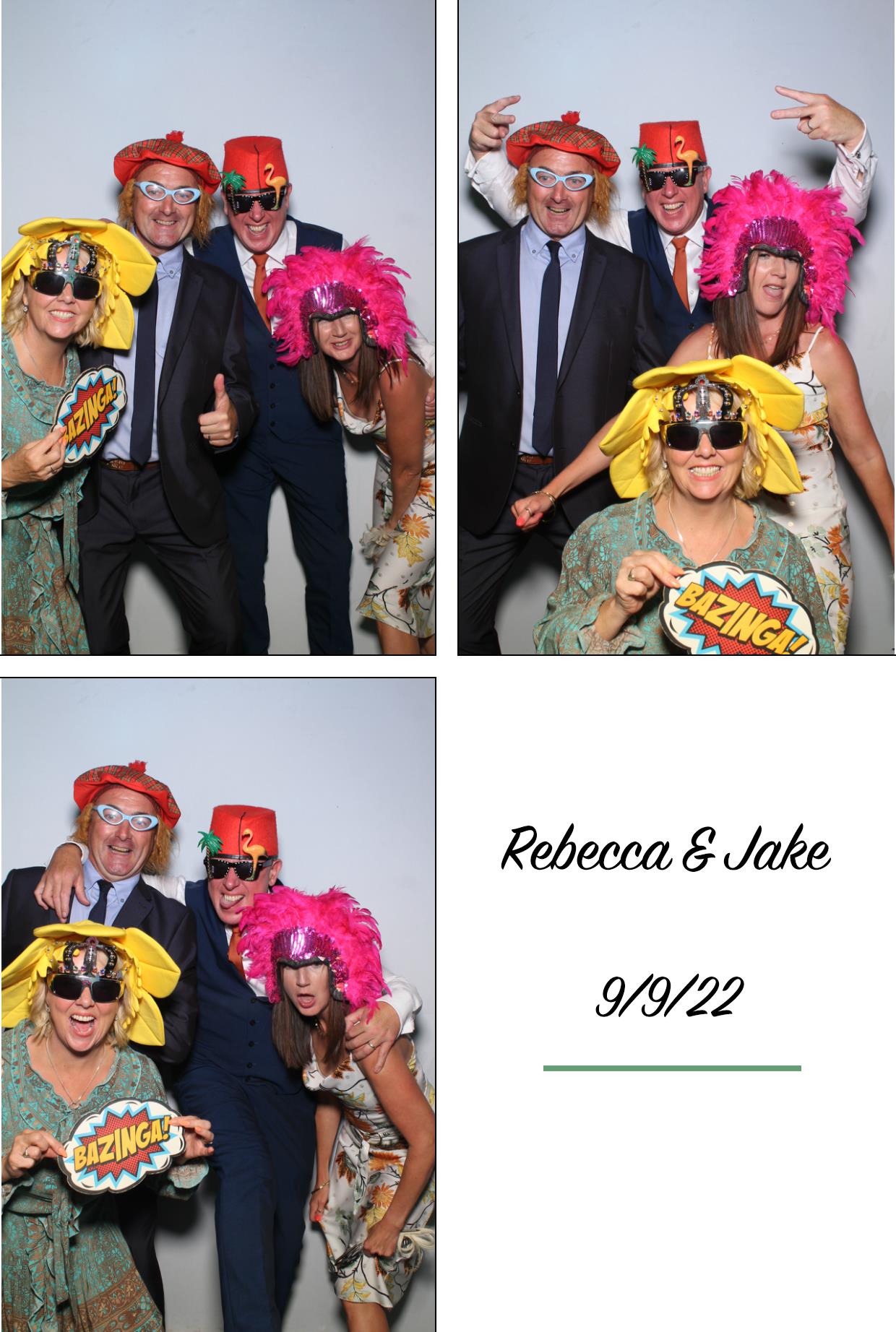 Rebecca & Jake's Wedding | View more photos from the event at gallery.boothtube.co.uk/u/BoothtubeLtd/Rebecca-Jakes-Wedding