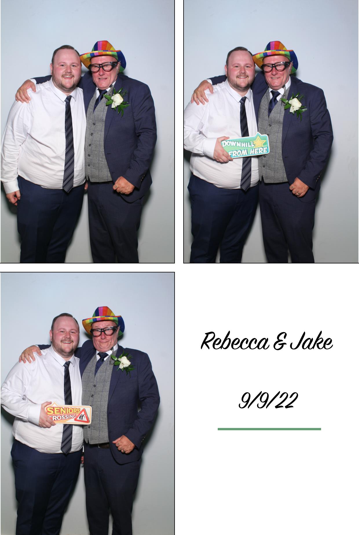 Rebecca & Jake's Wedding | View more photos from the event at gallery.boothtube.co.uk/u/BoothtubeLtd/Rebecca-Jakes-Wedding