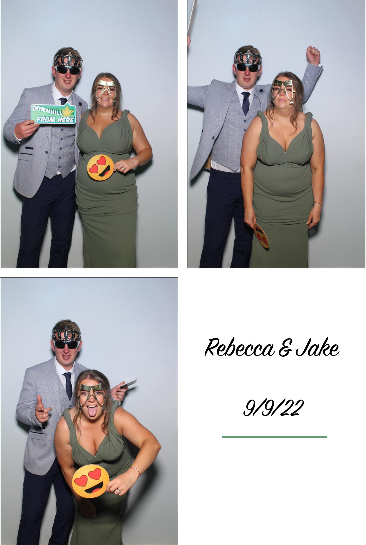Rebecca & Jake's Wedding | View more photos from the event at gallery.boothtube.co.uk/u/BoothtubeLtd/Rebecca-Jakes-Wedding