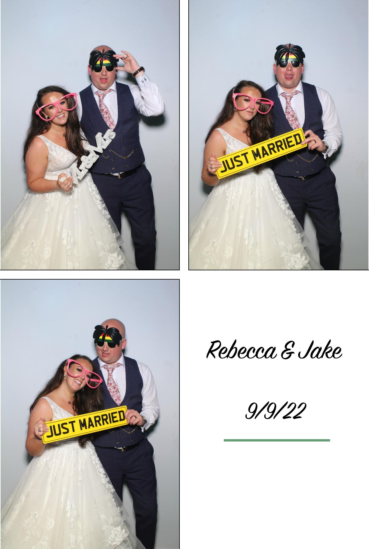 Rebecca & Jake's Wedding | View more photos from the event at gallery.boothtube.co.uk/u/BoothtubeLtd/Rebecca-Jakes-Wedding