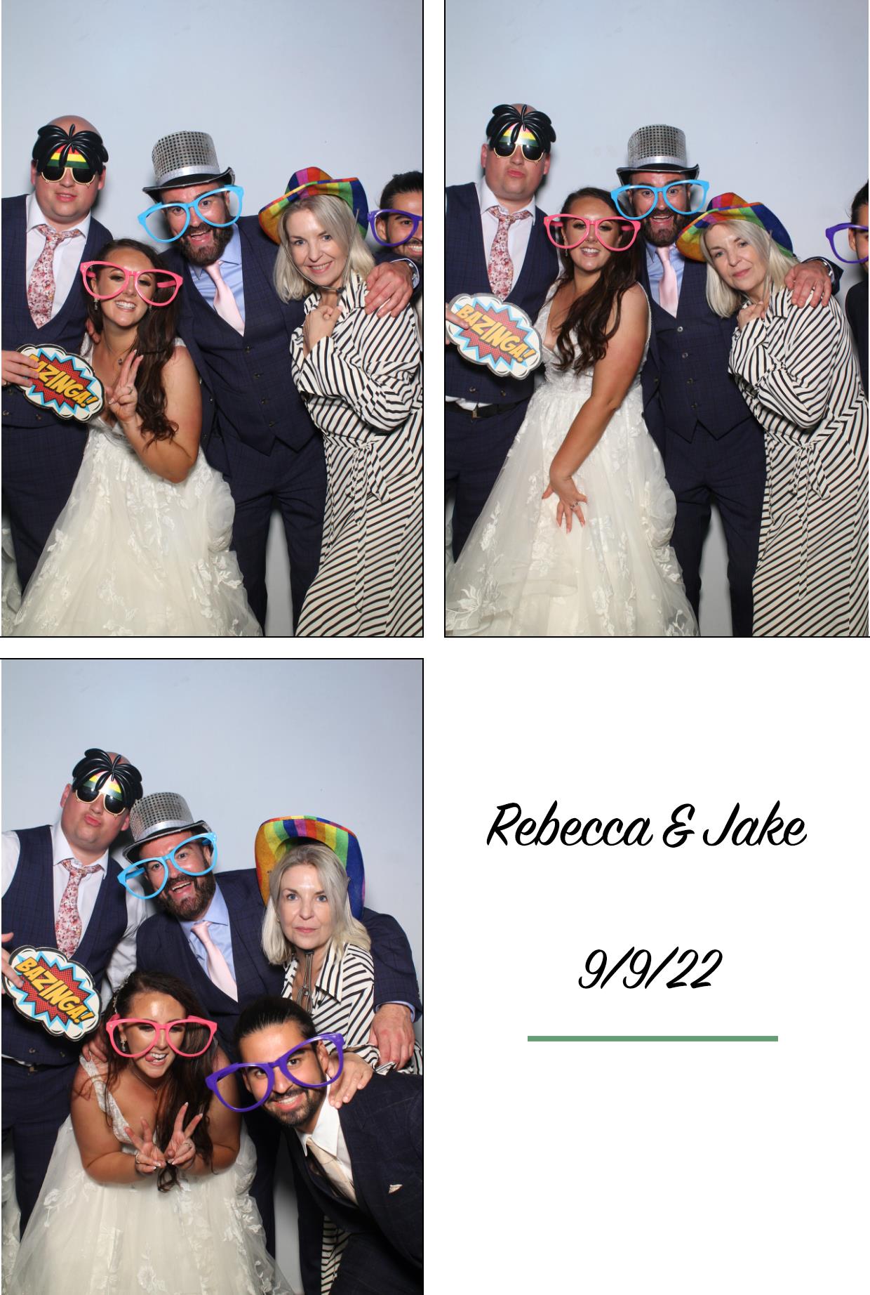 Rebecca & Jake's Wedding | View more photos from the event at gallery.boothtube.co.uk/u/BoothtubeLtd/Rebecca-Jakes-Wedding