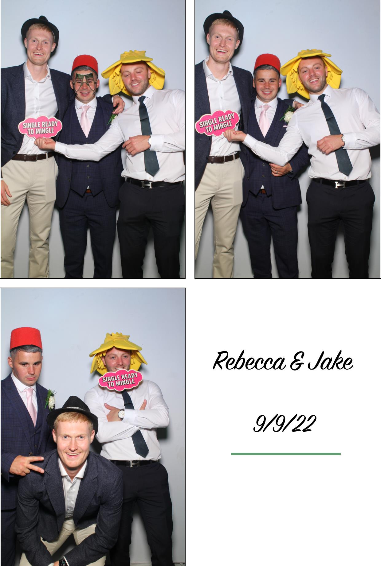 Rebecca & Jake's Wedding | View more photos from the event at gallery.boothtube.co.uk/u/BoothtubeLtd/Rebecca-Jakes-Wedding