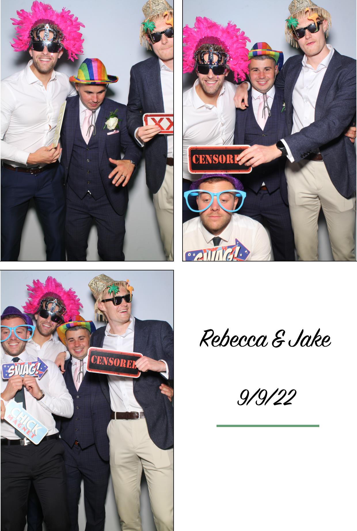 Rebecca & Jake's Wedding | View more photos from the event at gallery.boothtube.co.uk/u/BoothtubeLtd/Rebecca-Jakes-Wedding