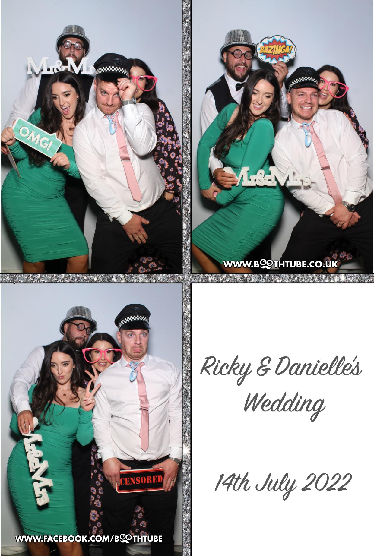 Ricky & Danielle's Wedding | View more photos from the event at gallery.boothtube.co.uk/u/BoothtubeLtd/Ricky-Danielles-Wedding
