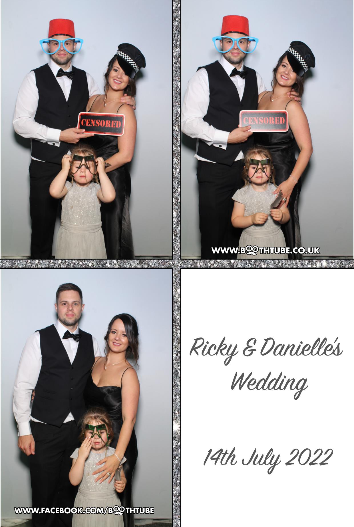 Ricky & Danielle's Wedding | View more photos from the event at gallery.boothtube.co.uk/u/BoothtubeLtd/Ricky-Danielles-Wedding