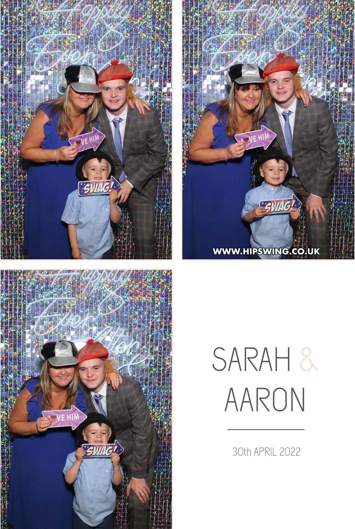 Sarah & Aaron's Wedding | View more photos from the event at gallery.boothtube.co.uk/u/BoothtubeLtd/Sarah-Aarons-Wedding