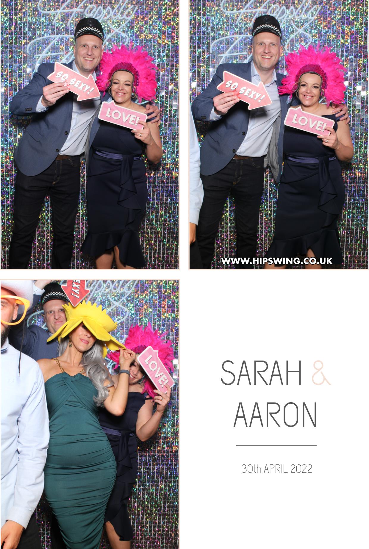 Sarah & Aaron's Wedding | View more photos from the event at gallery.boothtube.co.uk/u/BoothtubeLtd/Sarah-Aarons-Wedding