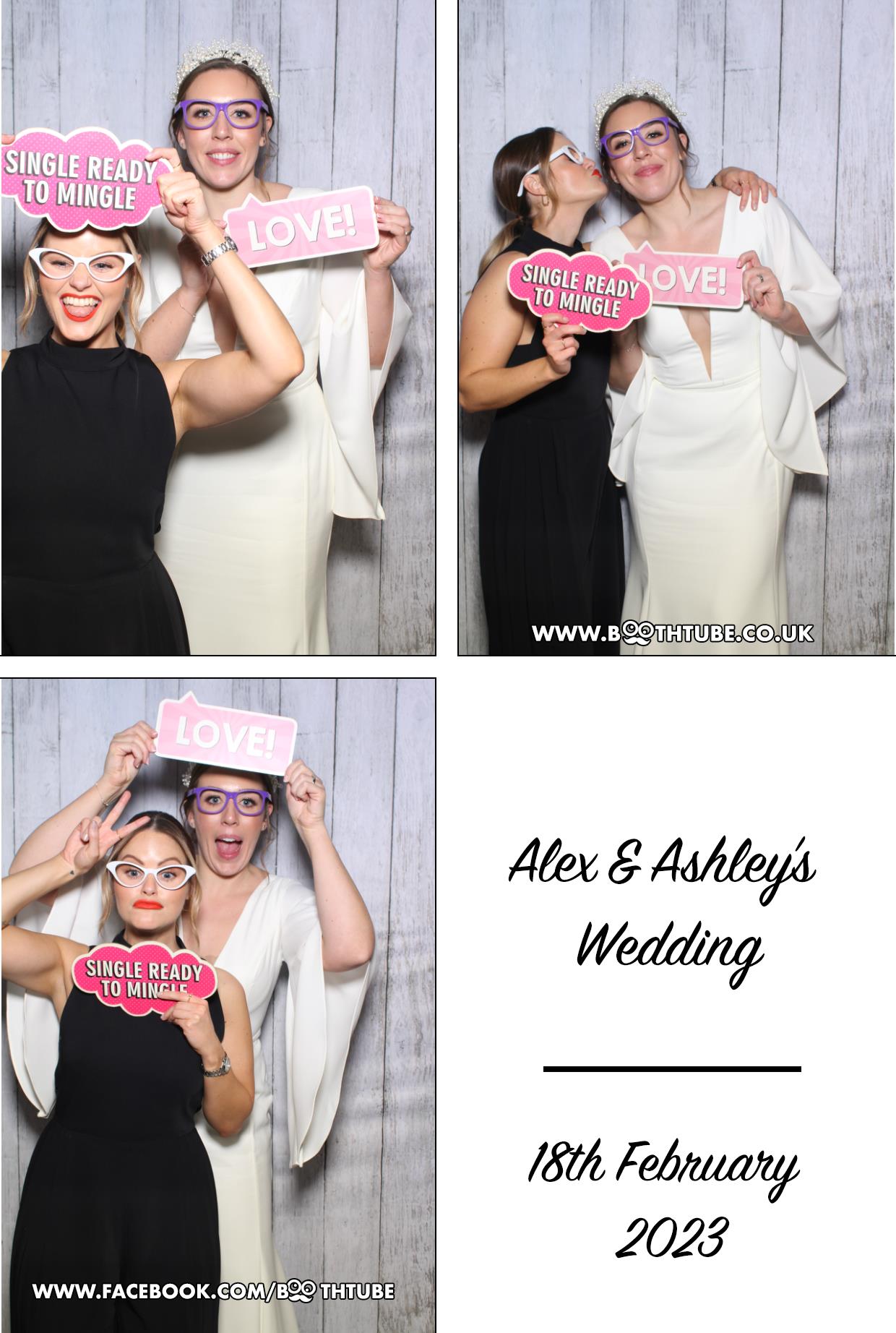 Alex & Ashley's Wedding | View more photos from the event at gallery.boothtube.co.uk/u/BoothtubeLtd/Alex-Ashleys-Wedding