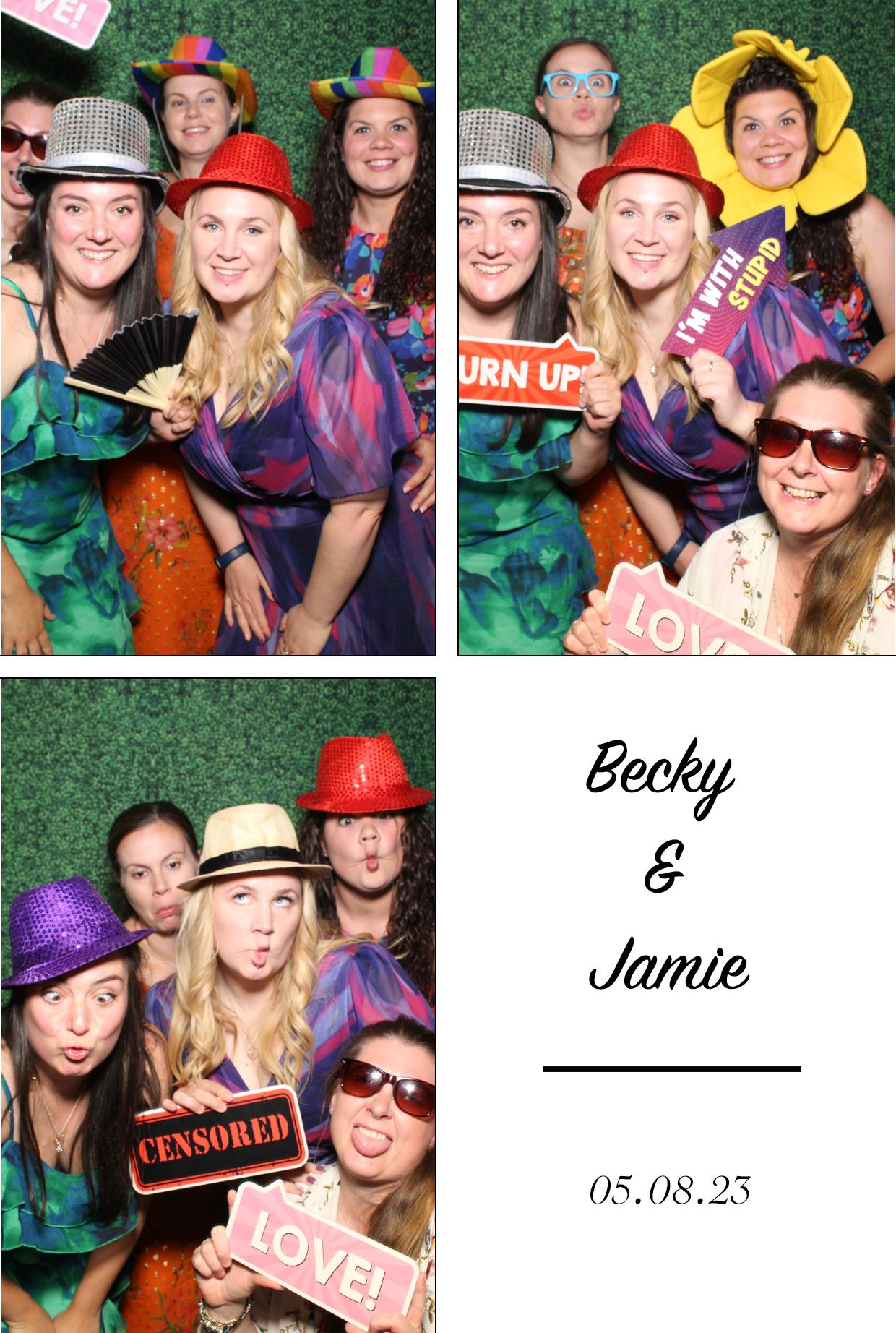 Becky & Jamie's Wedding | View more photos from the event at gallery.boothtube.co.uk/u/BoothtubeLtd/Becky-Jamies-Wedding
