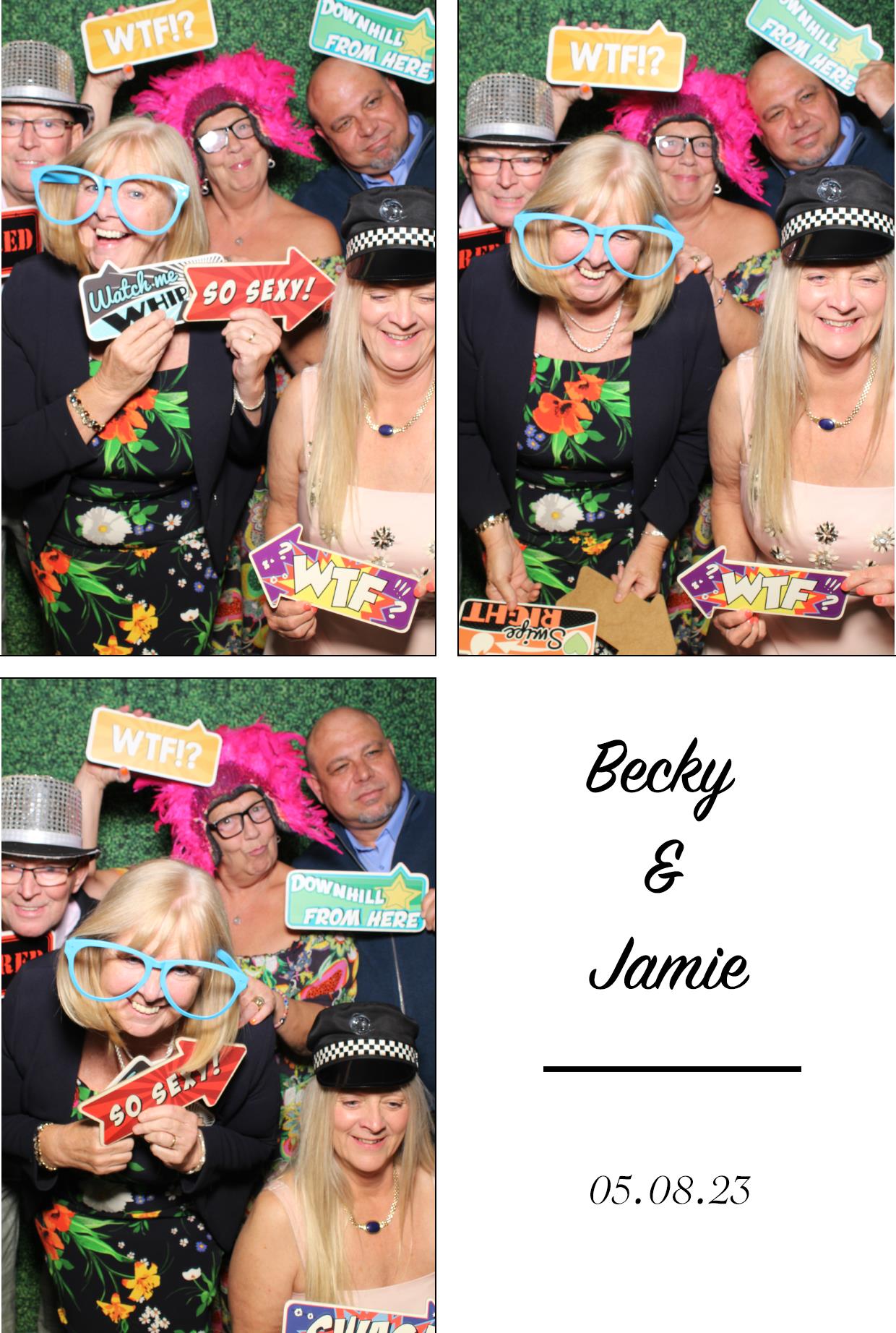Becky & Jamie's Wedding | View more photos from the event at gallery.boothtube.co.uk/u/BoothtubeLtd/Becky-Jamies-Wedding
