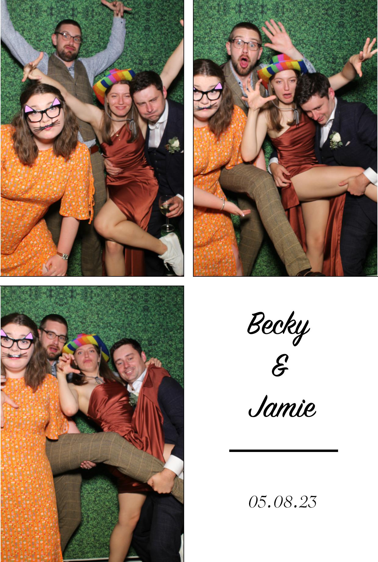 Becky & Jamie's Wedding | View more photos from the event at gallery.boothtube.co.uk/u/BoothtubeLtd/Becky-Jamies-Wedding