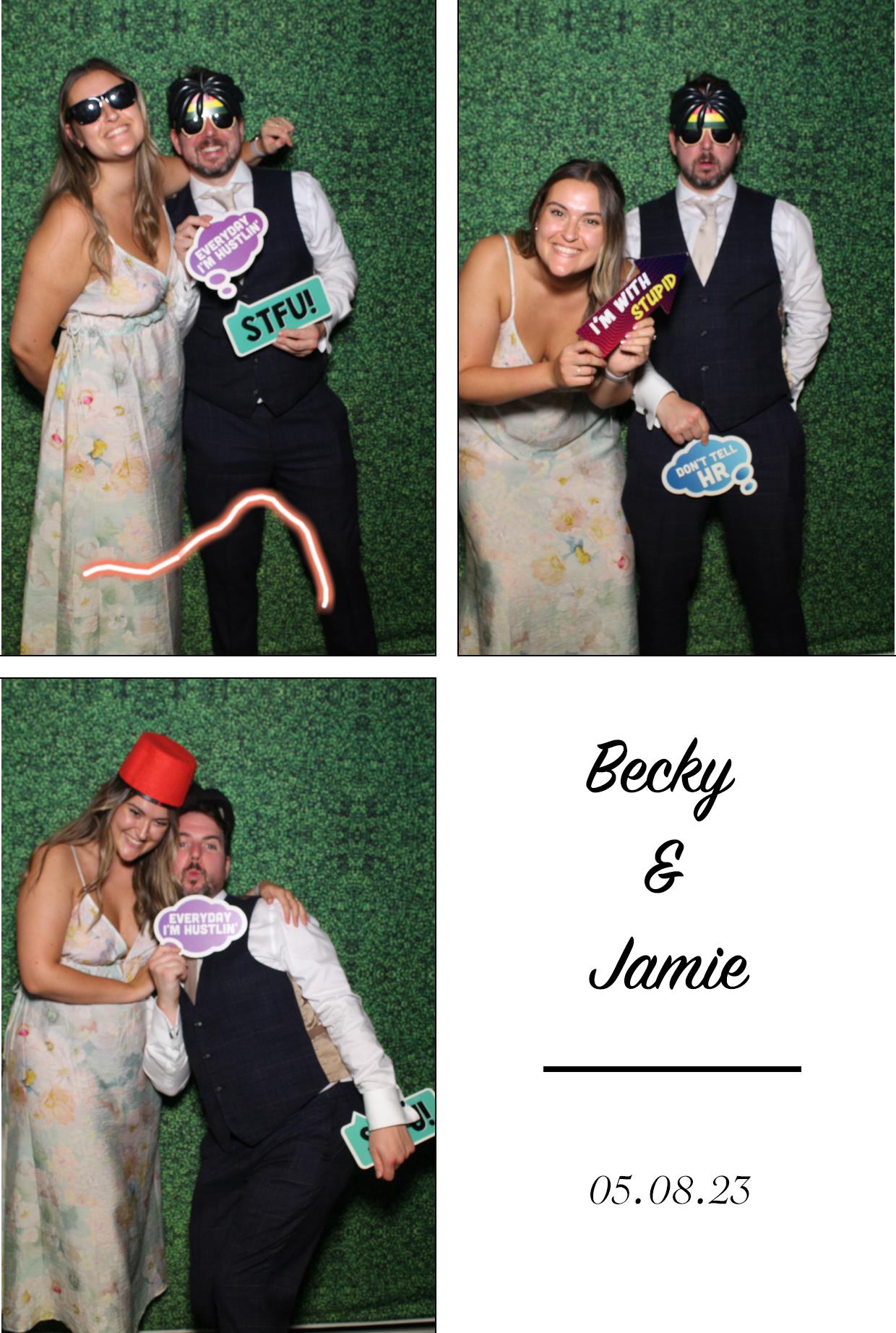Becky & Jamie's Wedding | View more photos from the event at gallery.boothtube.co.uk/u/BoothtubeLtd/Becky-Jamies-Wedding