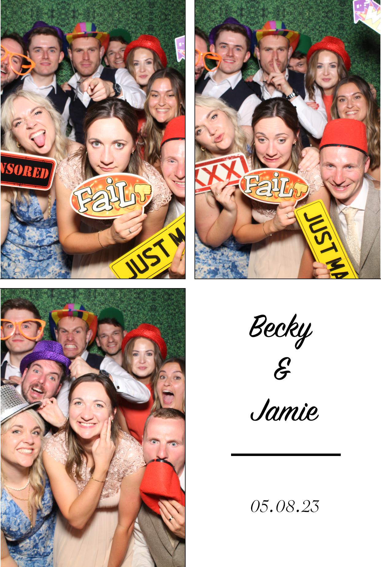Becky & Jamie's Wedding | View more photos from the event at gallery.boothtube.co.uk/u/BoothtubeLtd/Becky-Jamies-Wedding