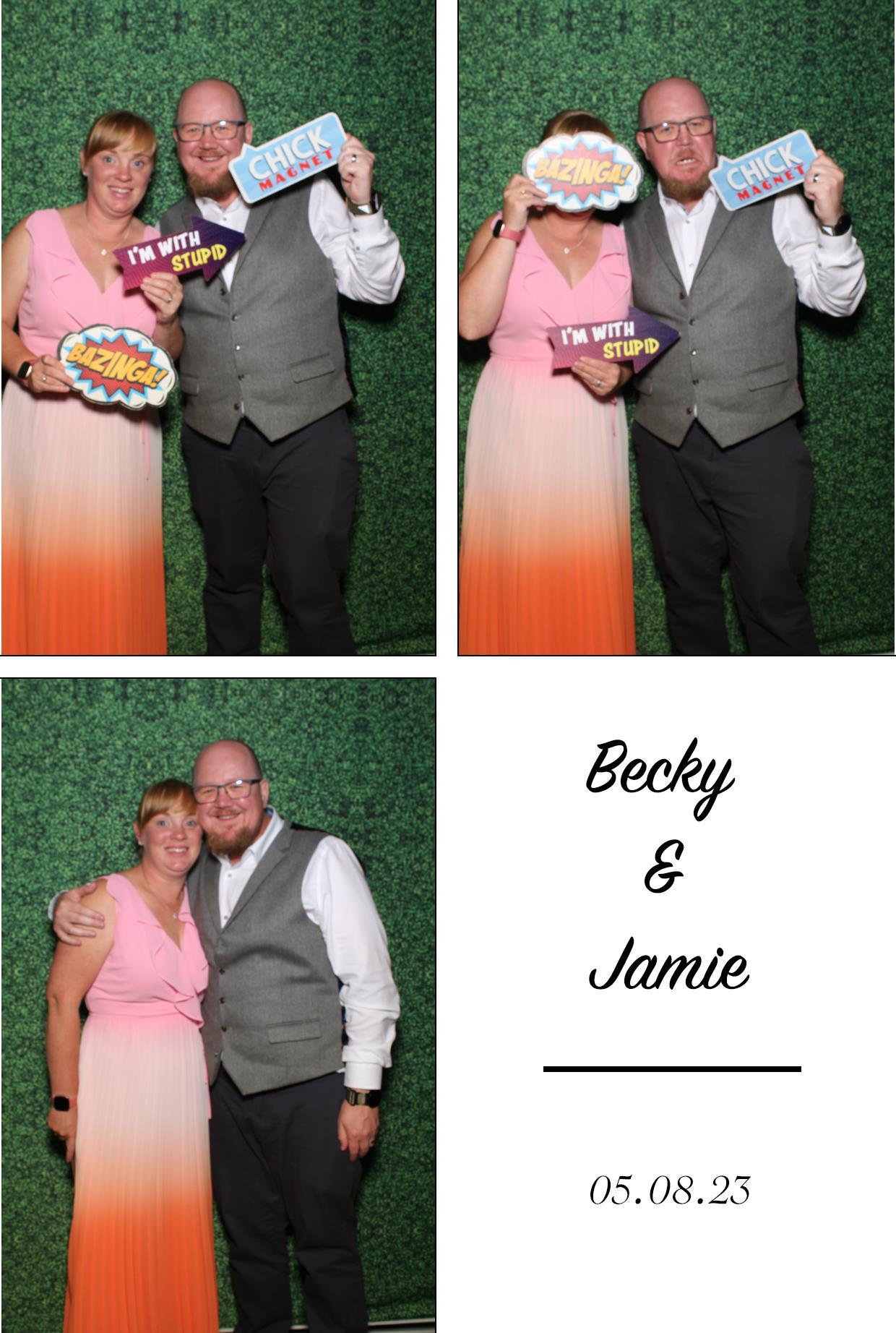 Becky & Jamie's Wedding | View more photos from the event at gallery.boothtube.co.uk/u/BoothtubeLtd/Becky-Jamies-Wedding