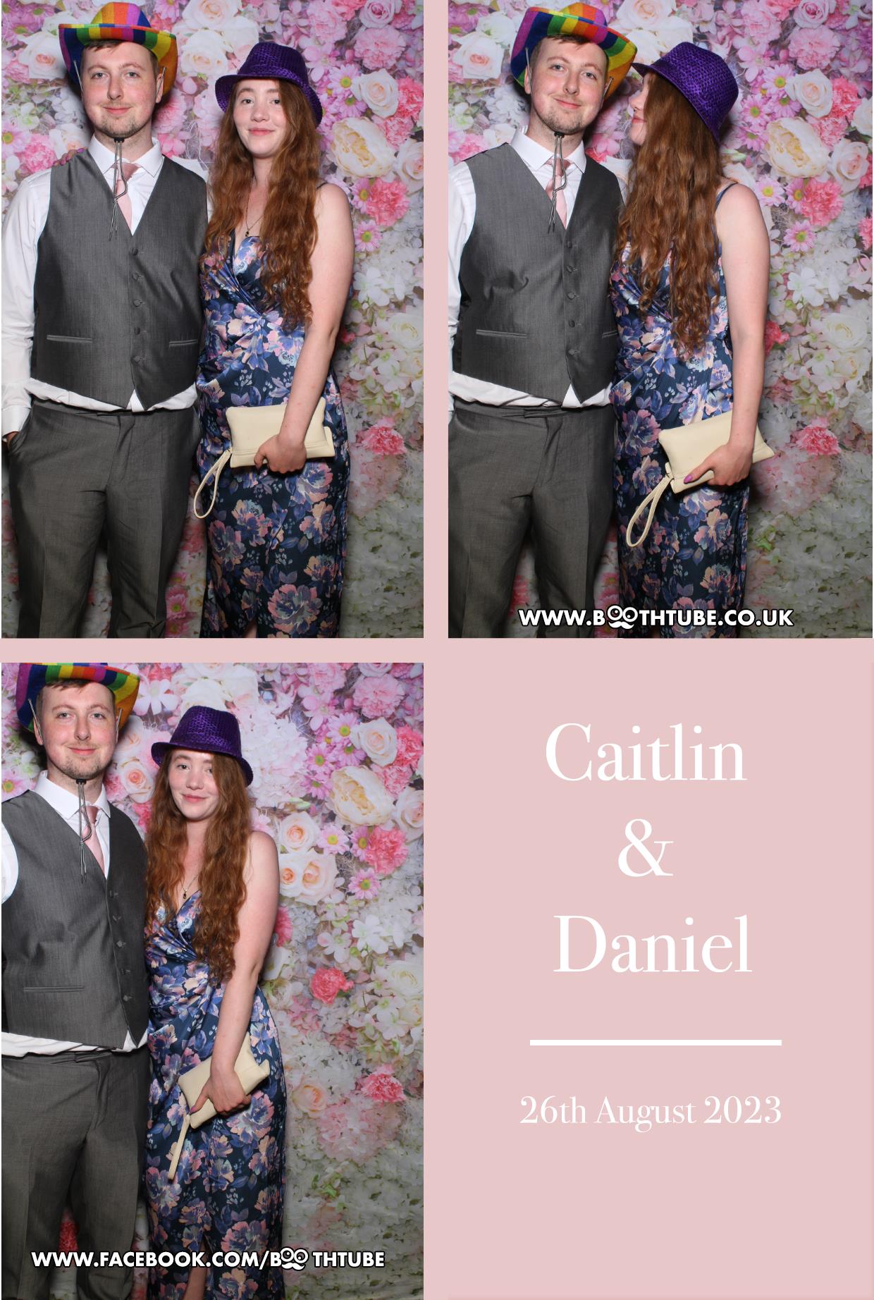 Caitlin & Daniel's Wedding  | View more photos from the event at gallery.boothtube.co.uk/u/BoothtubeLtd/Caitlin-Daniels-Wedding