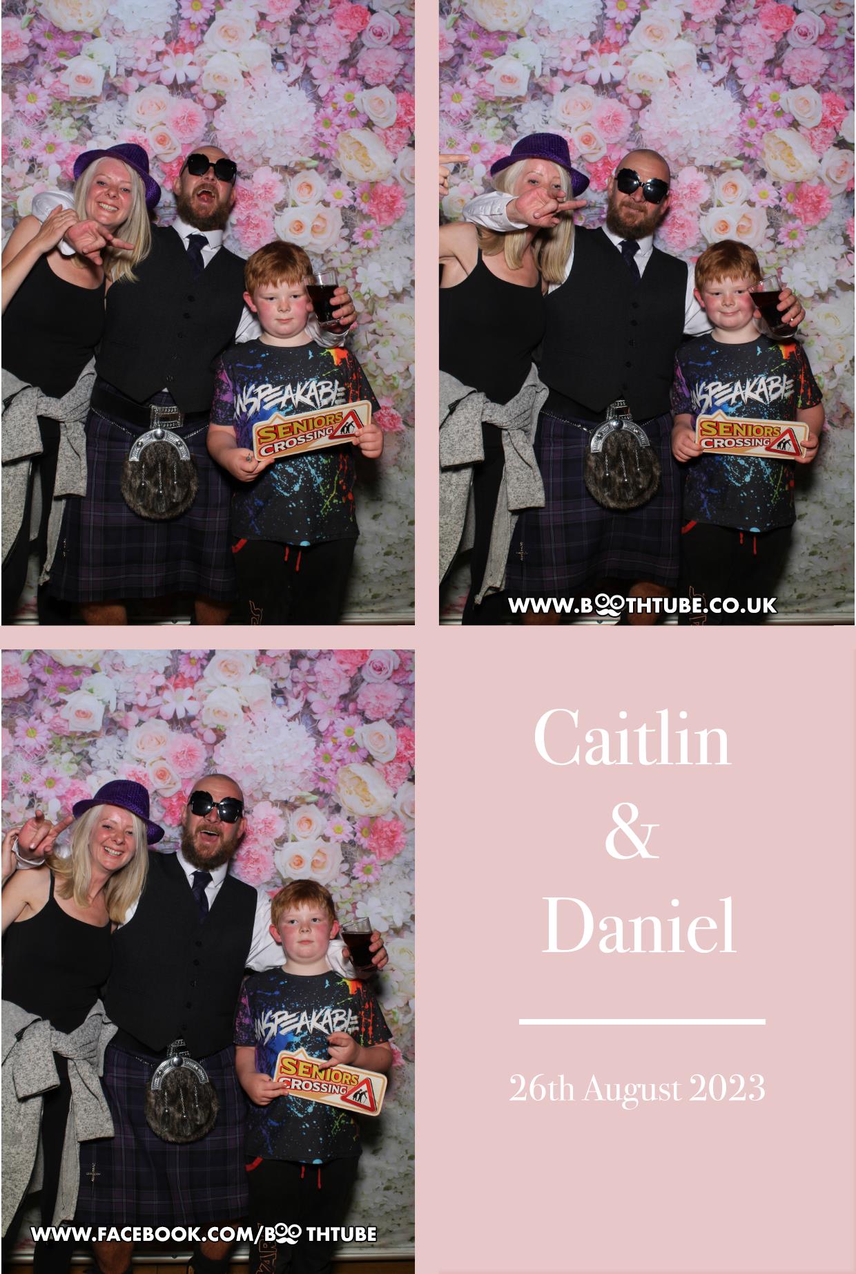 Caitlin & Daniel's Wedding  | View more photos from the event at gallery.boothtube.co.uk/u/BoothtubeLtd/Caitlin-Daniels-Wedding