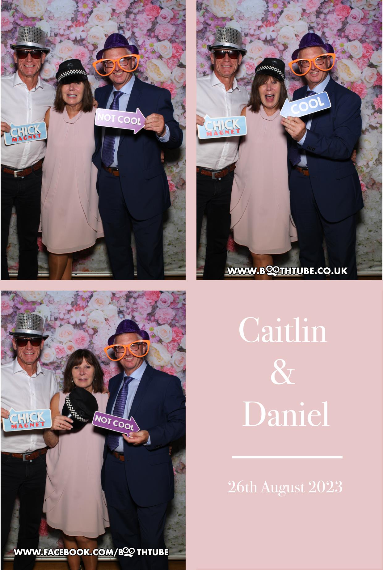 Caitlin & Daniel's Wedding  | View more photos from the event at gallery.boothtube.co.uk/u/BoothtubeLtd/Caitlin-Daniels-Wedding