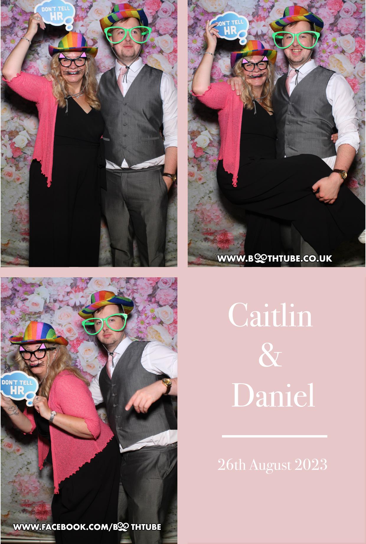 Caitlin & Daniel's Wedding  | View more photos from the event at gallery.boothtube.co.uk/u/BoothtubeLtd/Caitlin-Daniels-Wedding